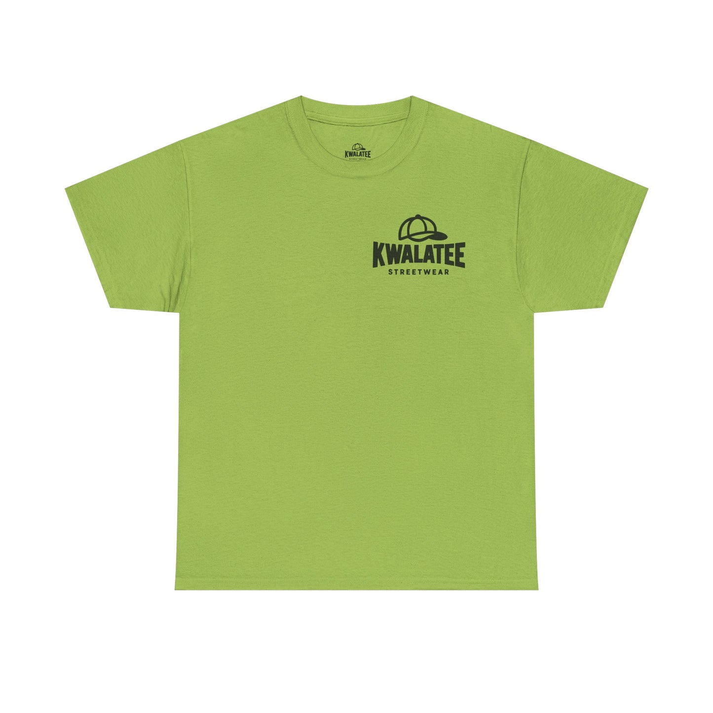 Kwalatee Streetwear Graphic Tee — Bold Cap Logo T-Shirt