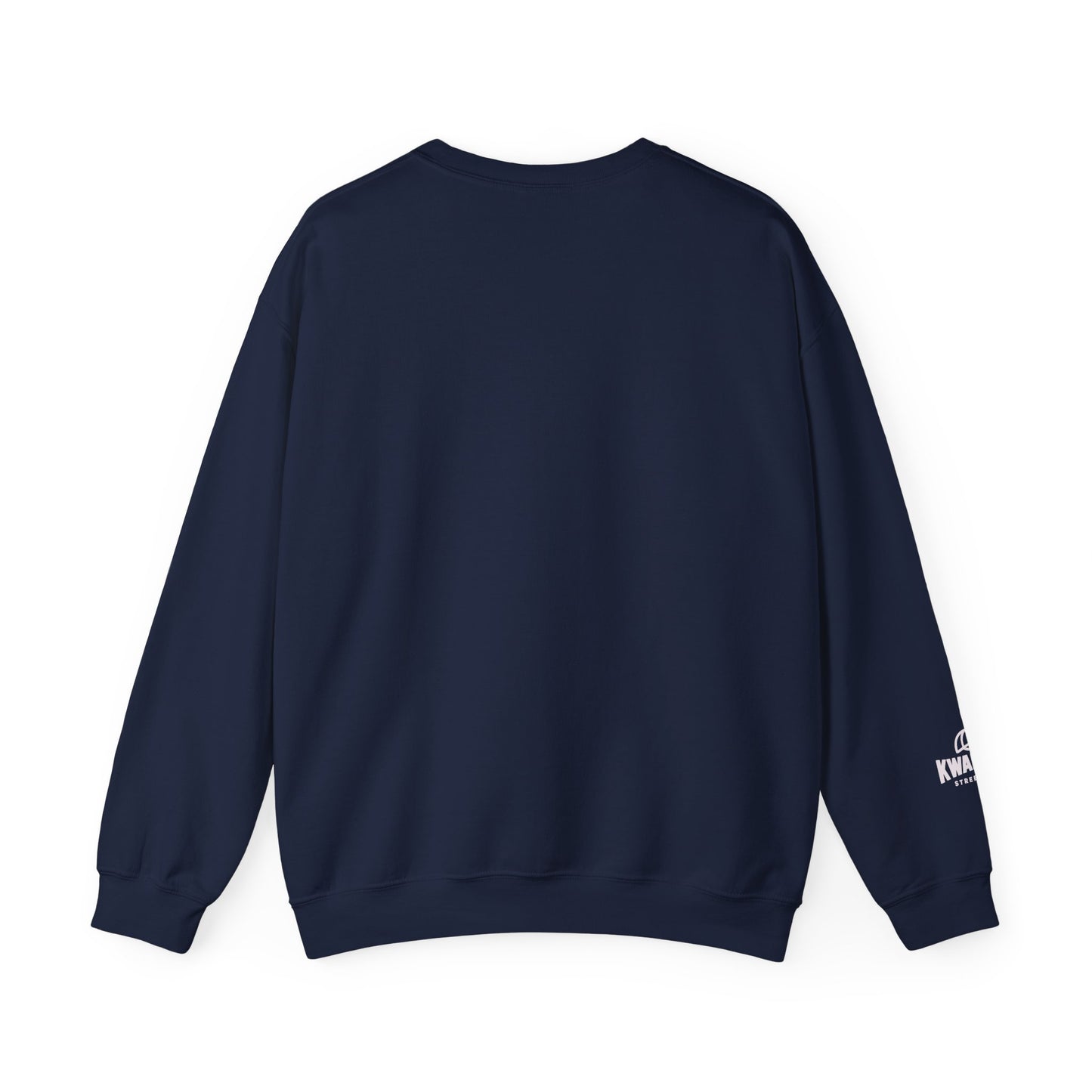 Kwalatee Streetwear Crewneck Sweatshirt — Minimal Logo Black Pullover