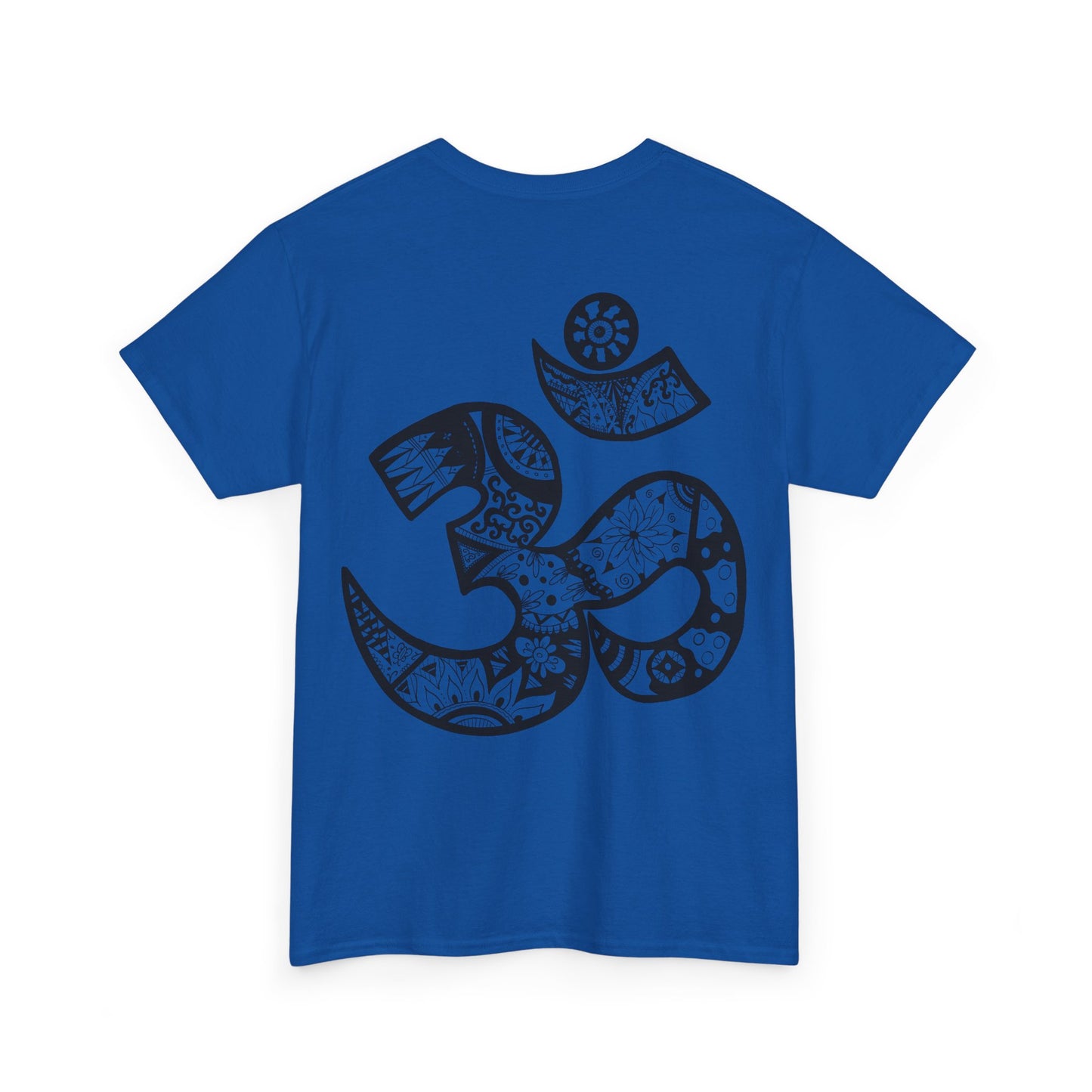 Om Symbol Tee — Hand-Drawn Mandala Om Spiritual Yoga T-Shirt