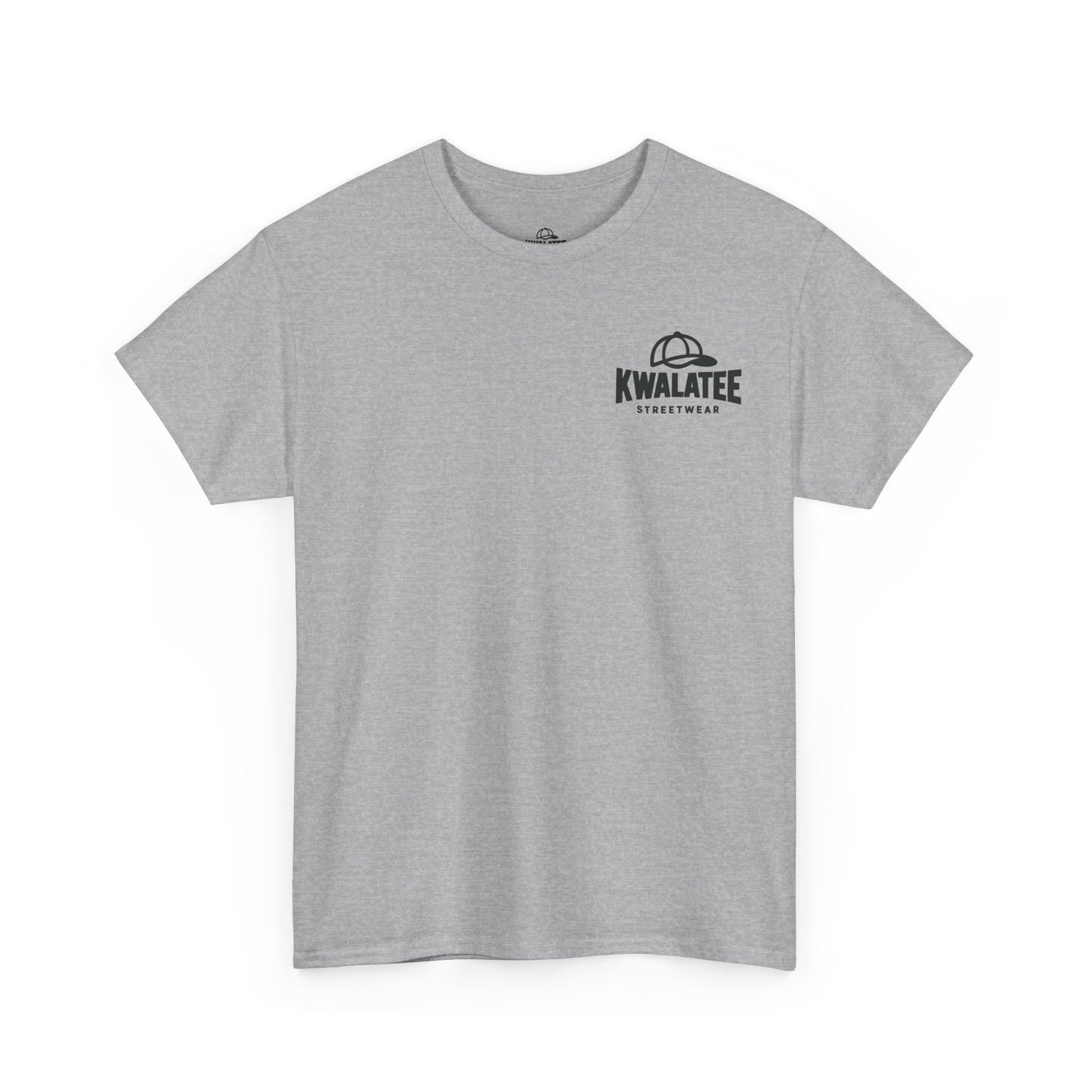 Skull DJ Tee — 'Kwalatee' Music Logo Graphic T-Shirt