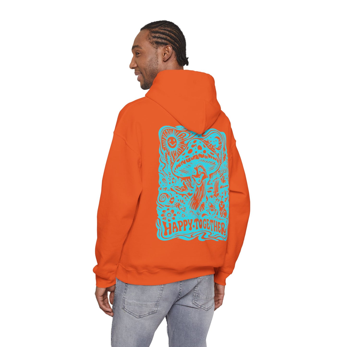 Happy Together Mushroom Hoodie — Kwalatee Graphic Pullover