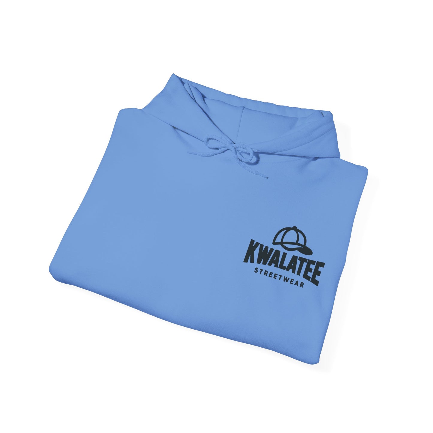 Kwalatee Streetwear Hoodie – Logo Pullover with Cap Graphic