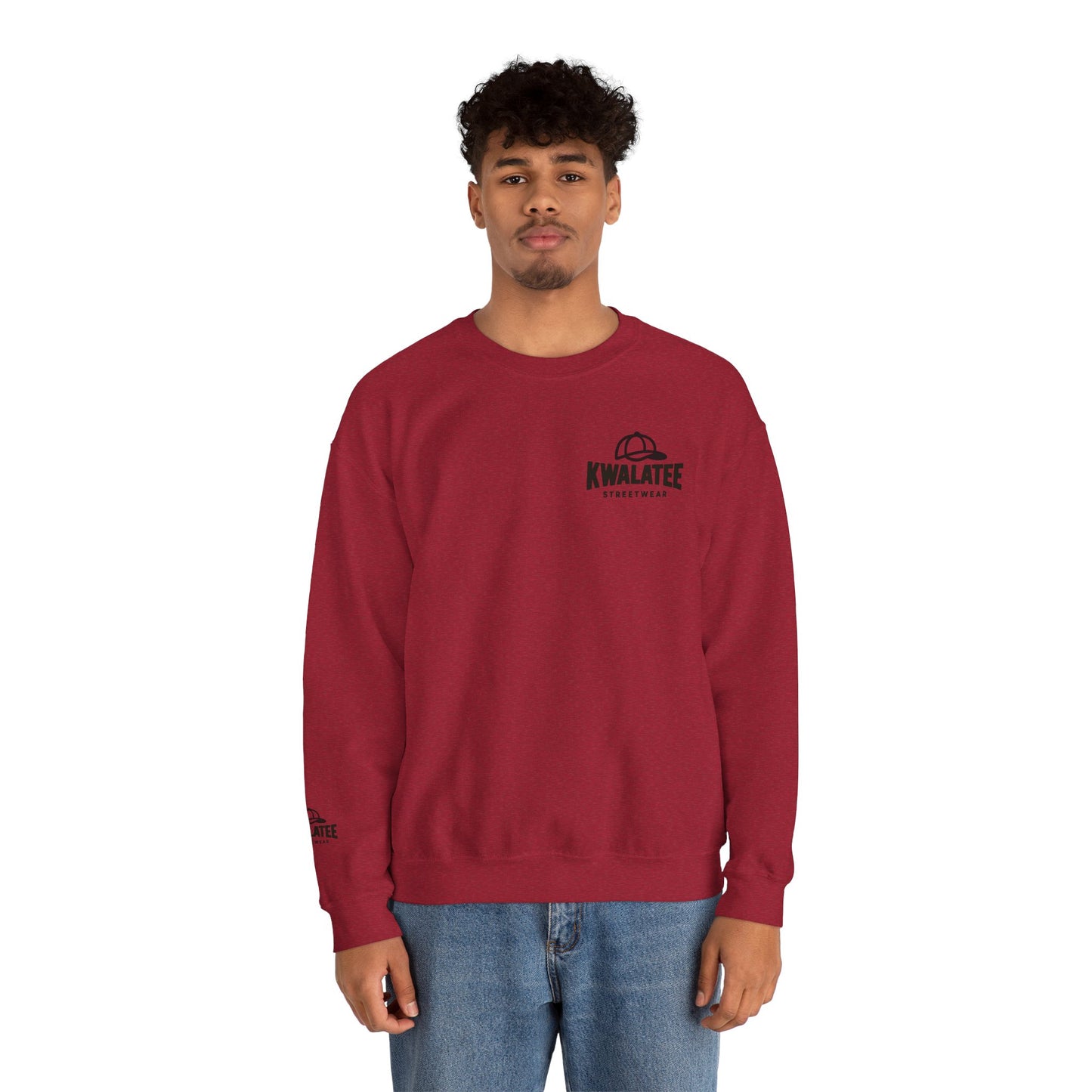 Kwalatee Branded Logo Crewneck Sweatshirt