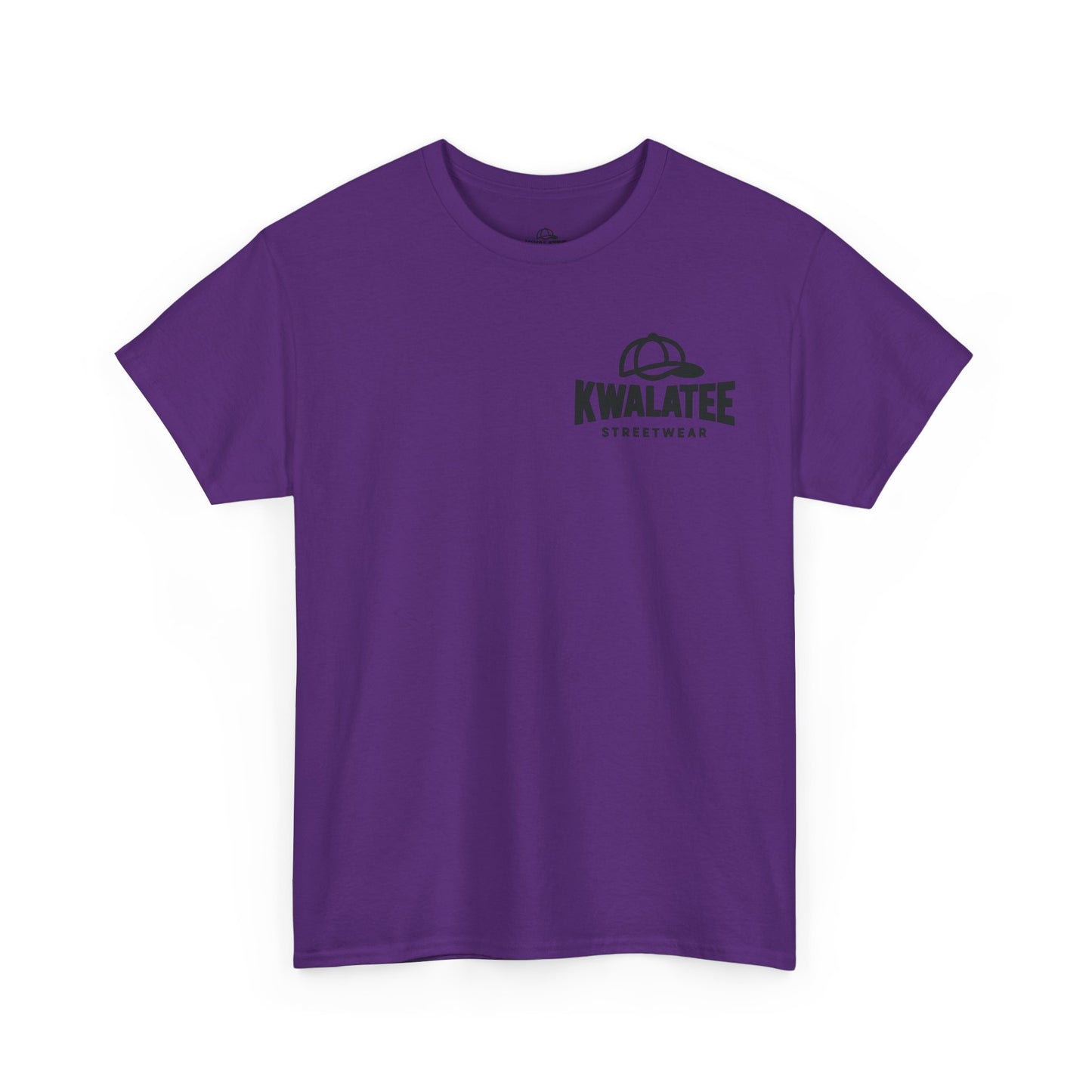 Kwalatee Streetwear Graphic Tee — Bold Cap Logo T-Shirt