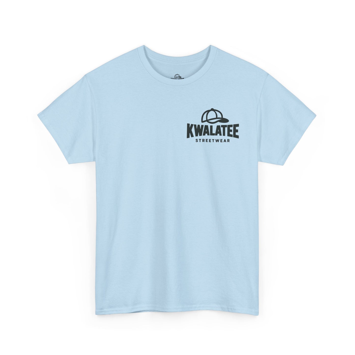 Kwalatee Streetwear Graphic Tee — Bold Cap Logo T-Shirt