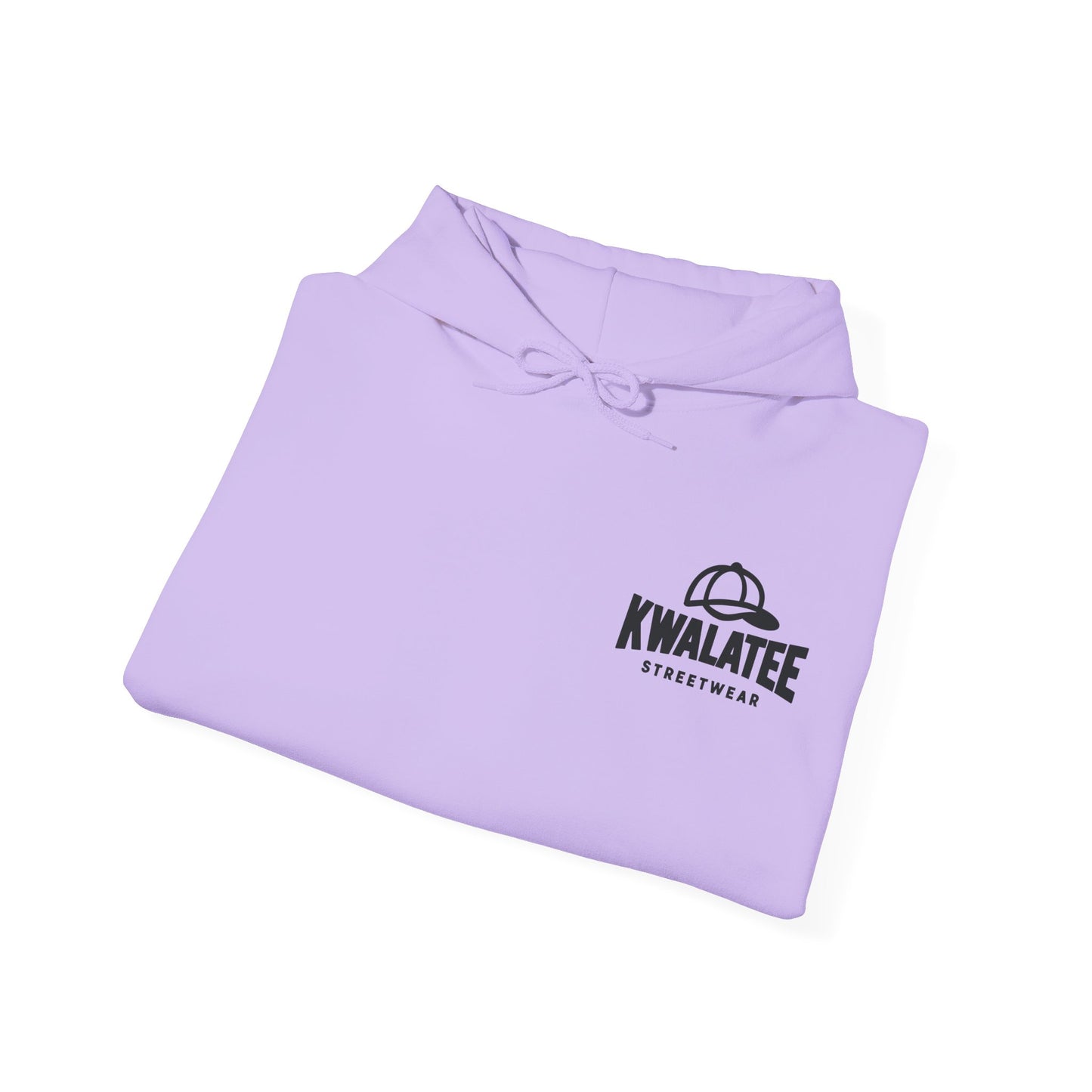 Music Lover Hoodie — 'Kwalatee' Logo & Headphones Girl Graphic