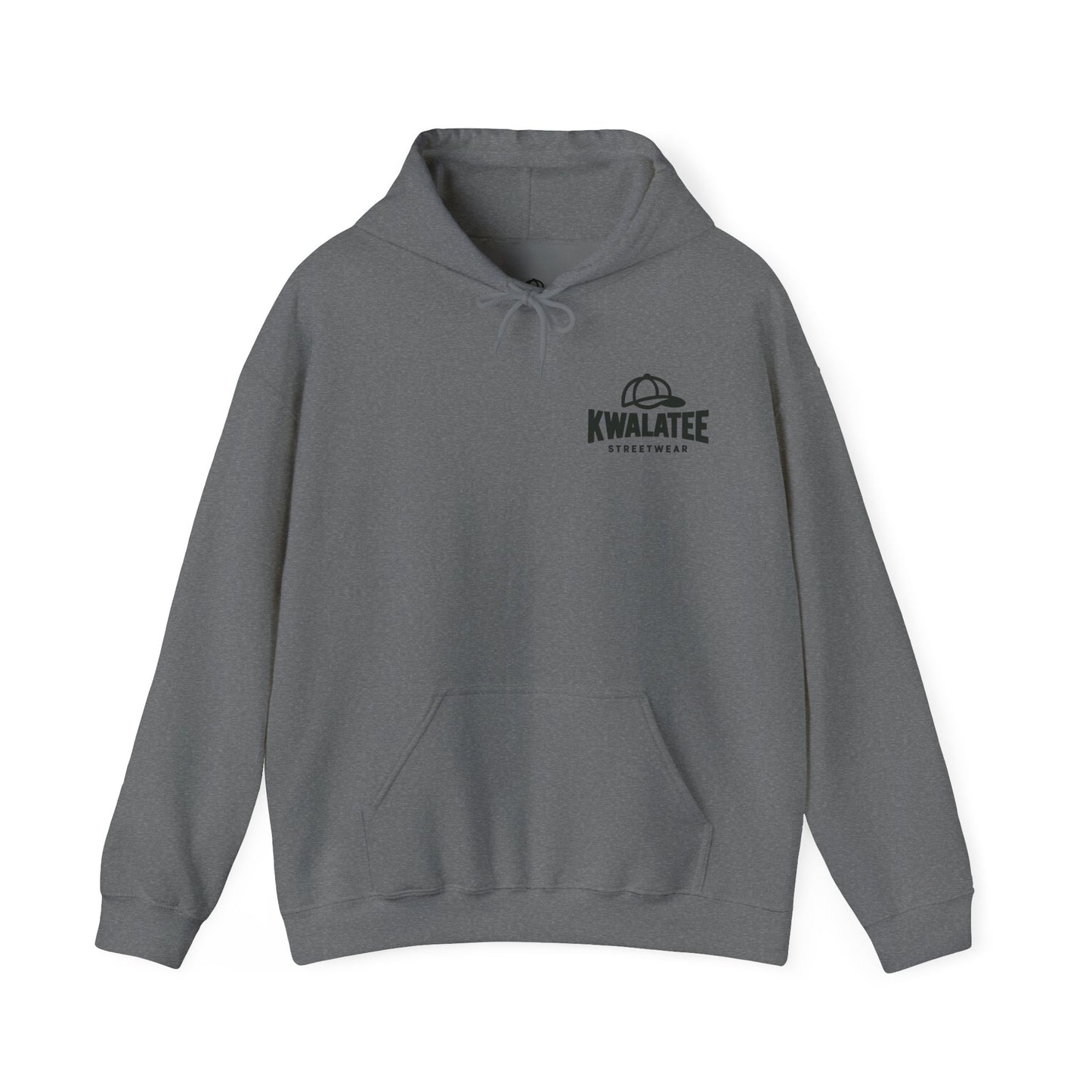 Just Being Myself Hoodie — Retro Script Graphic Pullover