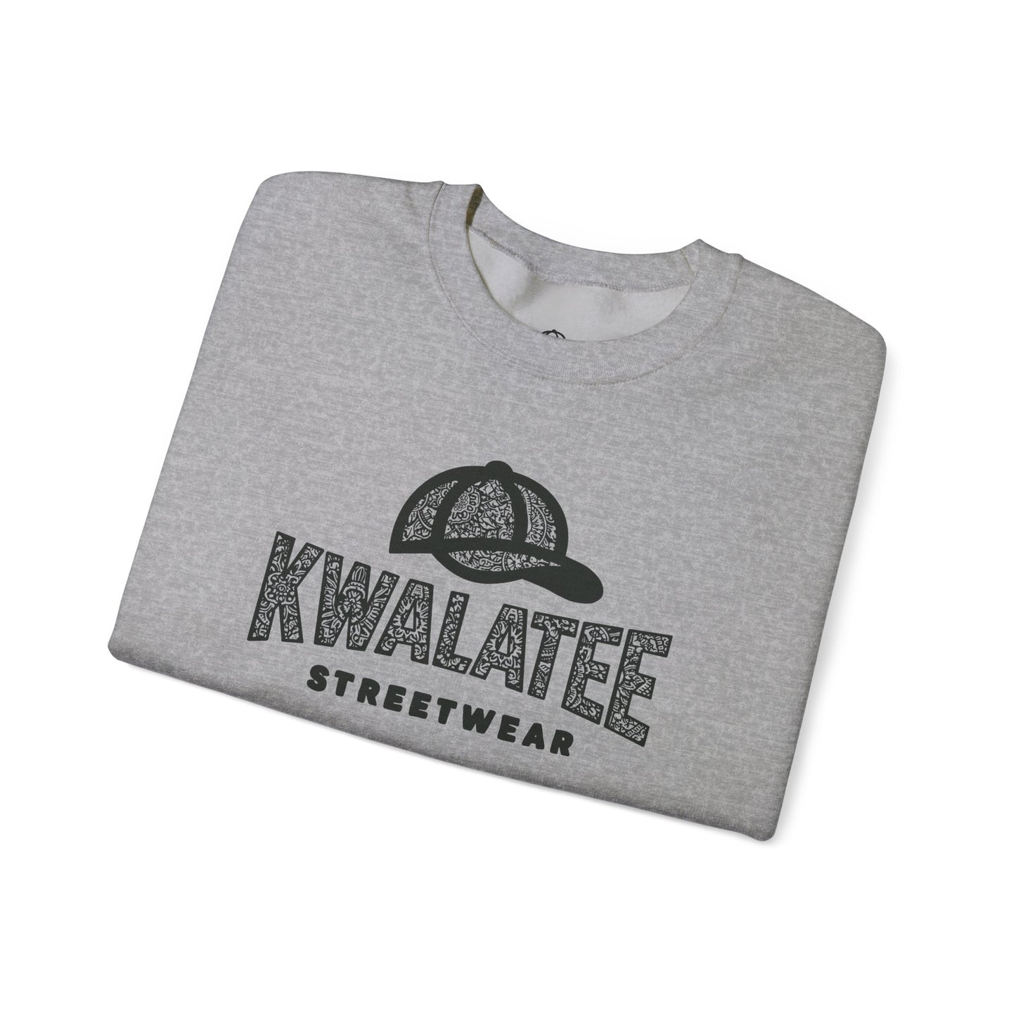 Kwalatee Streetwear Crewneck Sweatshirt — Mandala Logo