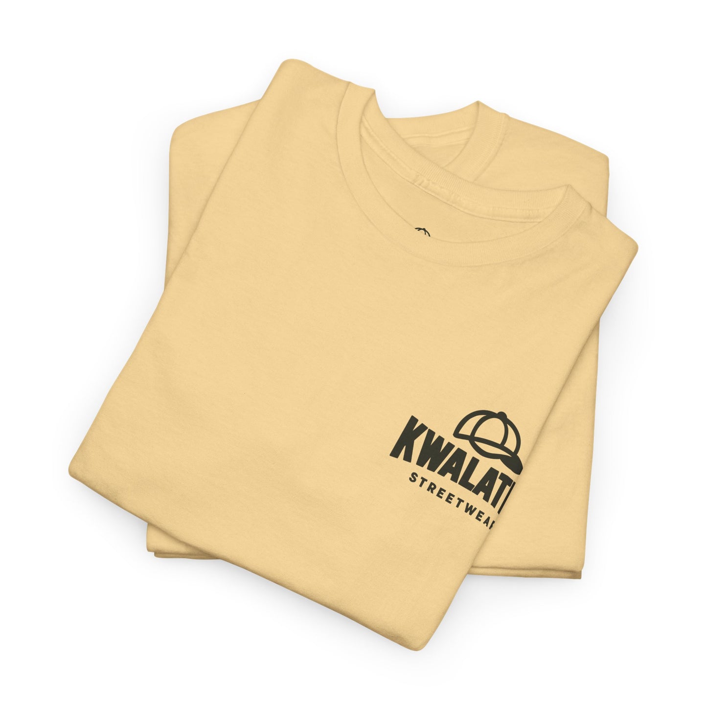 Mandala eye Graphic Tee — Kwalatee® Chest Logo & Ornamental Back Print