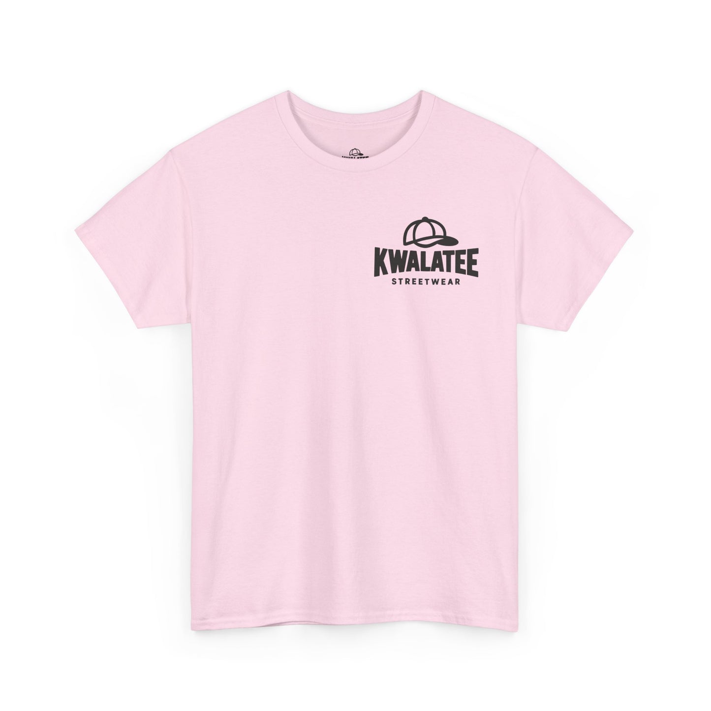 Kwalatee Streetwear Graphic Tee — Bold Cap Logo T-Shirt