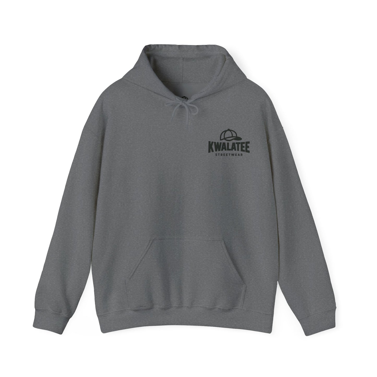 Music Lover Hoodie — 'Kwalatee' Logo & Headphones Girl Graphic