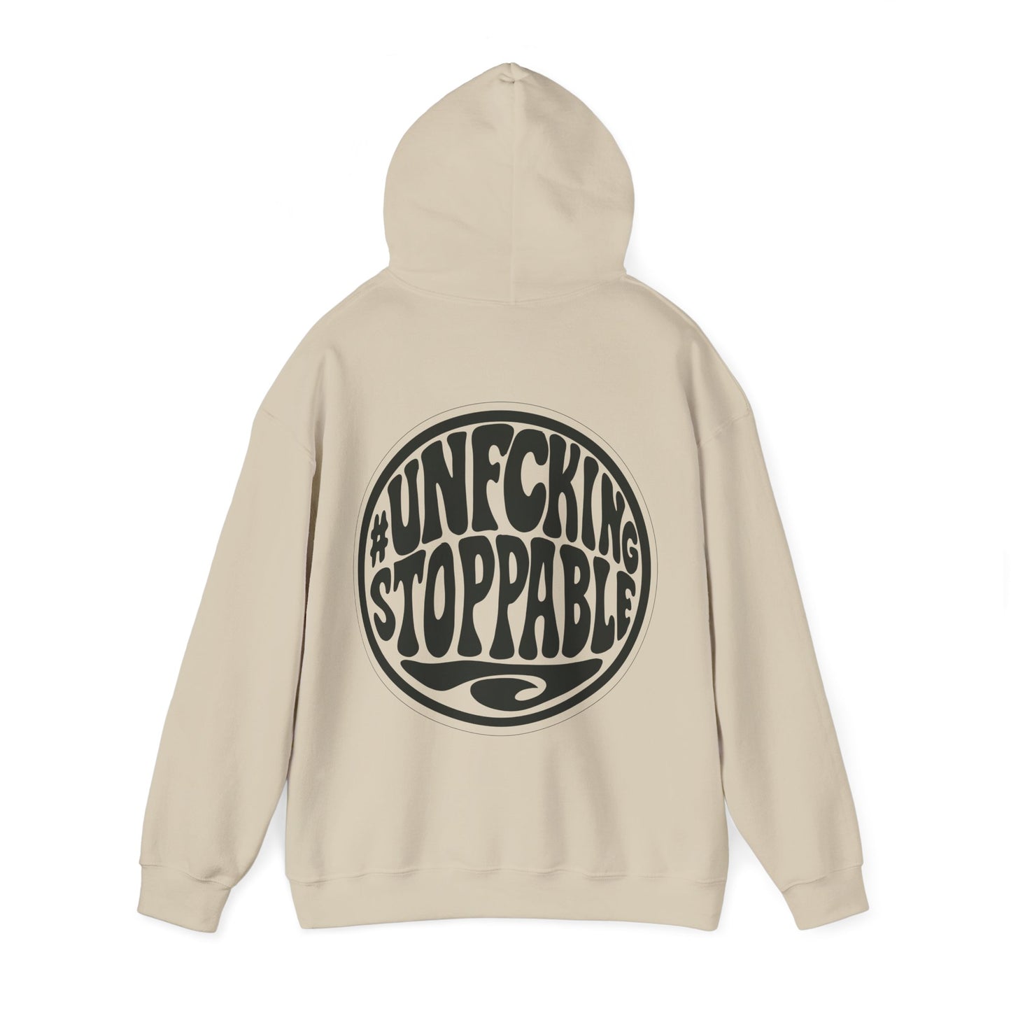 #UNFCKINGSTOPPABLE Hoodie – Bold Graphic Streetwear Pullover