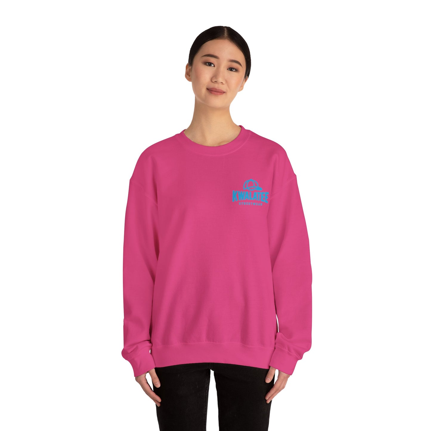 Crewneck Sweatshirt — My Life My Game My Rules Graffiti Design
