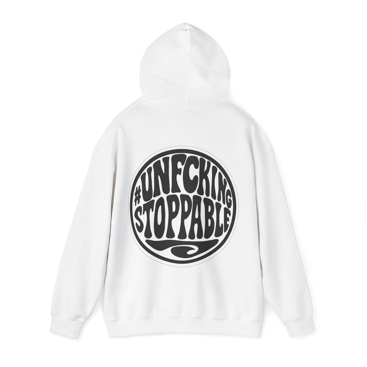 #UNFCKINGSTOPPABLE Hoodie – Bold Graphic Streetwear Pullover