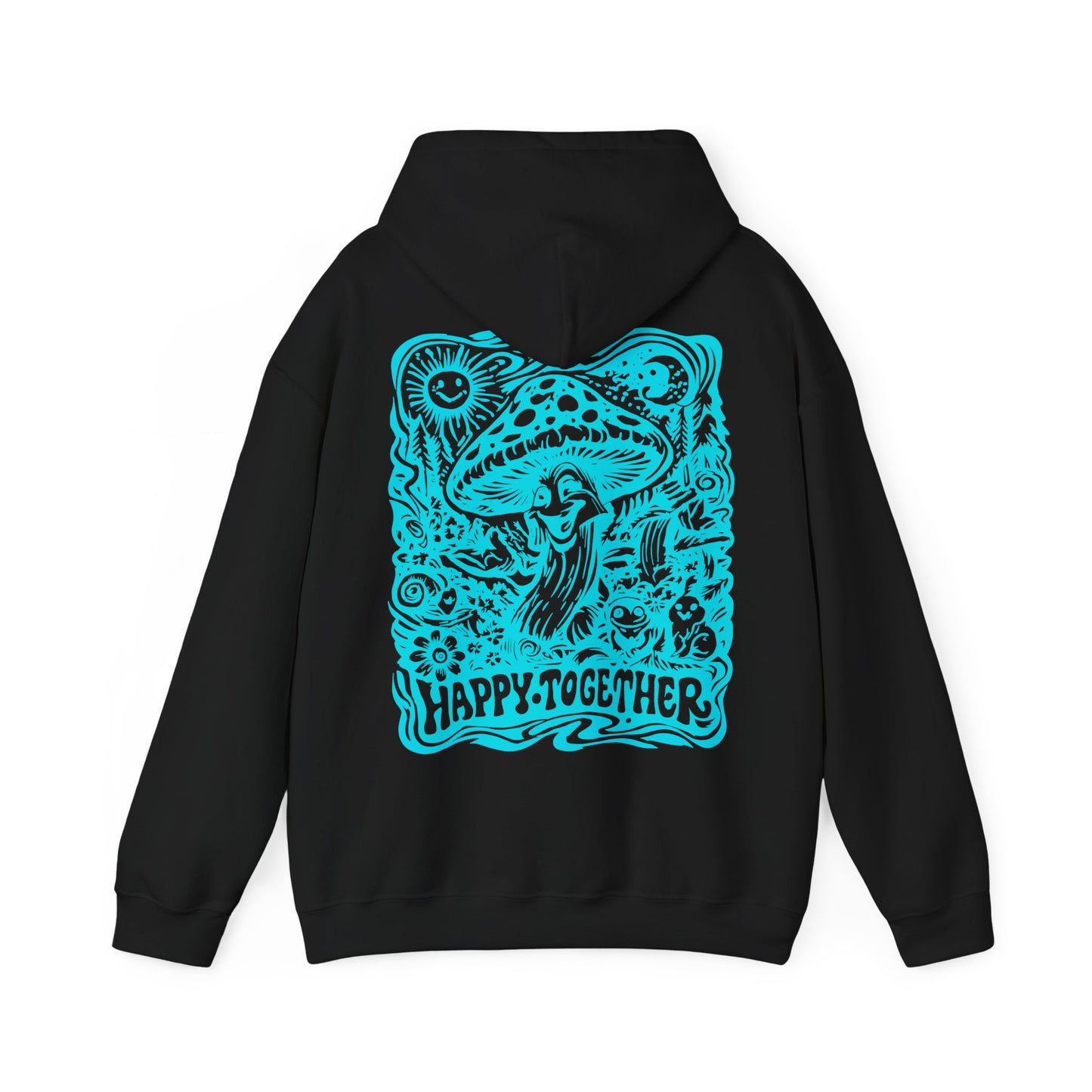 Happy Together Mushroom Hoodie — Kwalatee Graphic Pullover