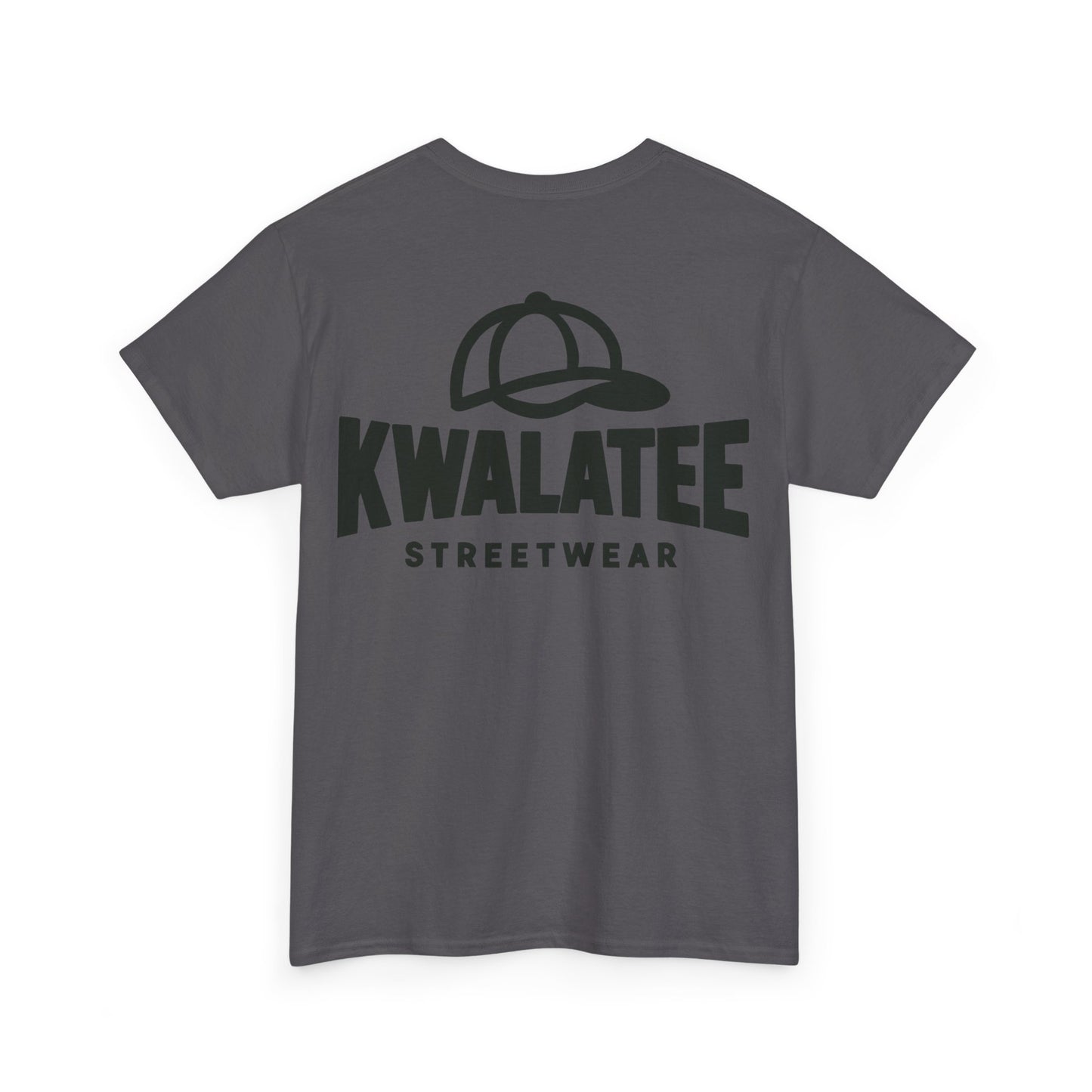 Kwalatee Streetwear Graphic Tee — Bold Cap Logo T-Shirt