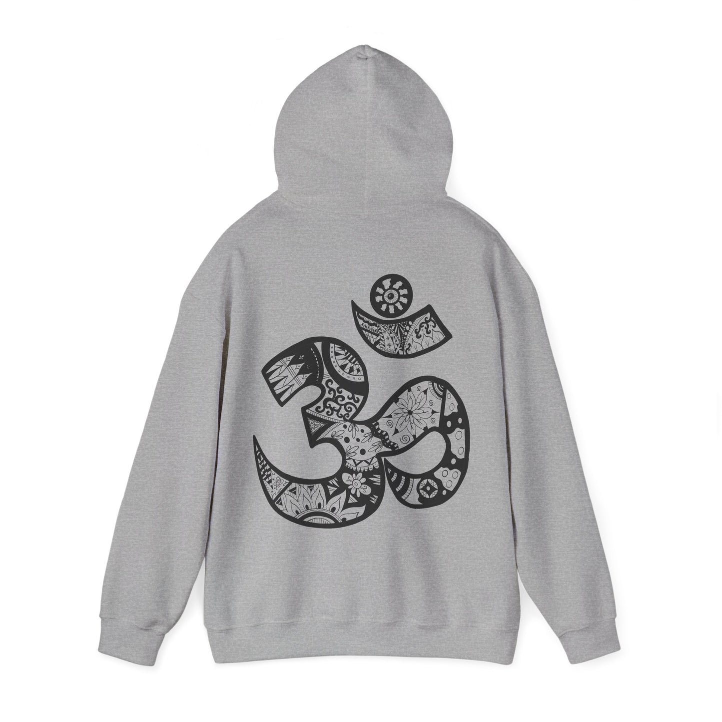 Om Hoodie Mandala inspired