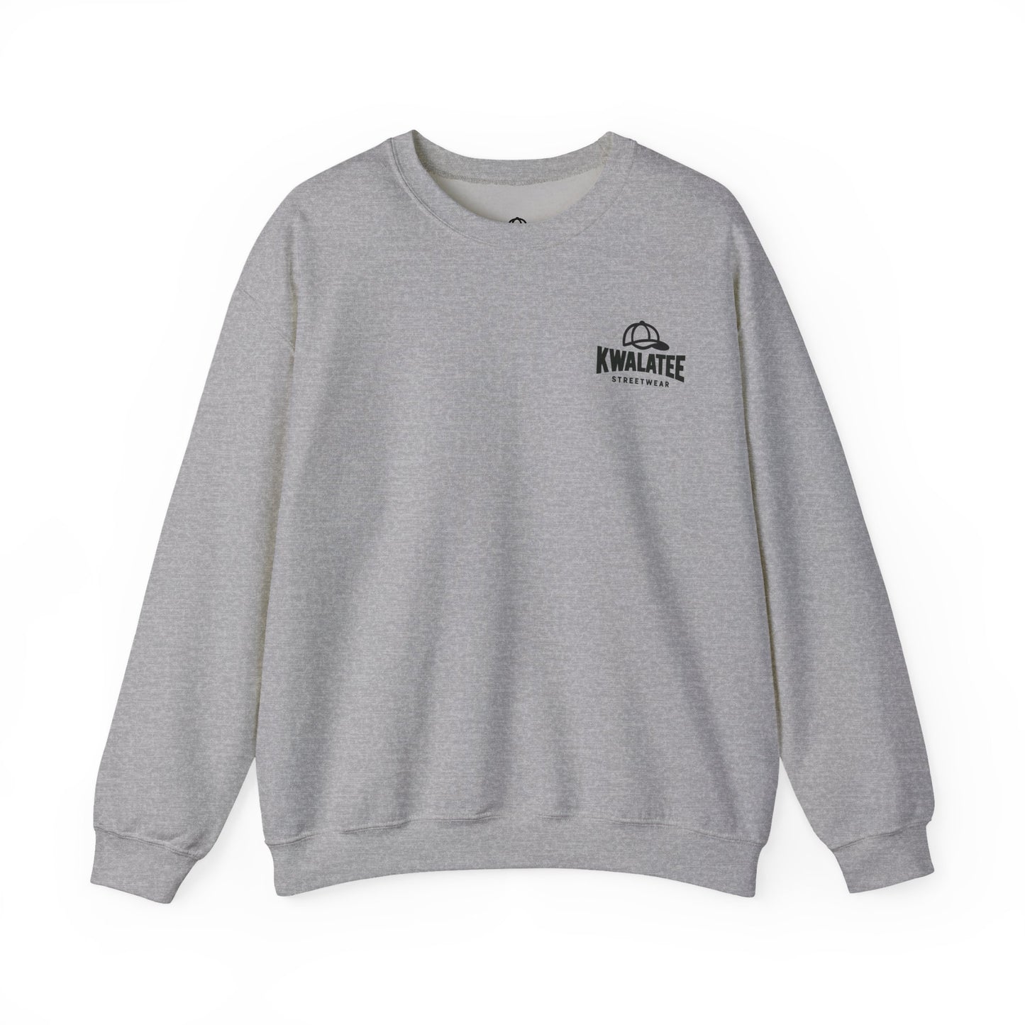 Crewneck Sweatshirt — Kwalatee Graffiti Logo Pullover