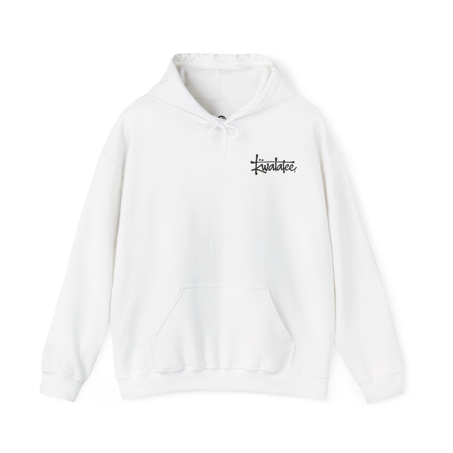 Kiwalatee Logo Hoodie — Minimal Script Logo Pullover