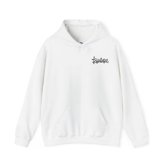 Kiwalatee Logo Hoodie — Minimal Script Logo Pullover