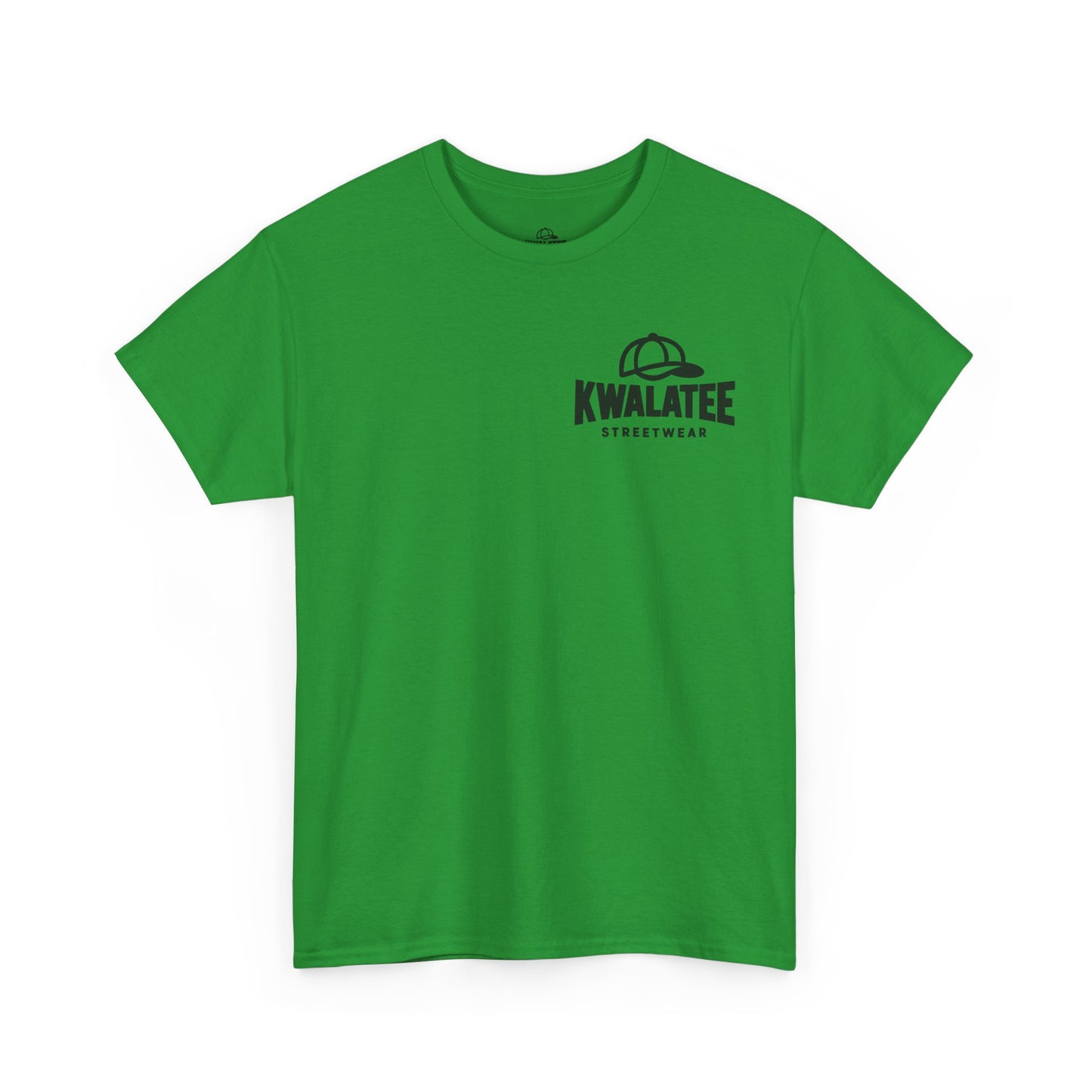 Kwalatee Streetwear Graphic Tee — Bold Cap Logo T-Shirt