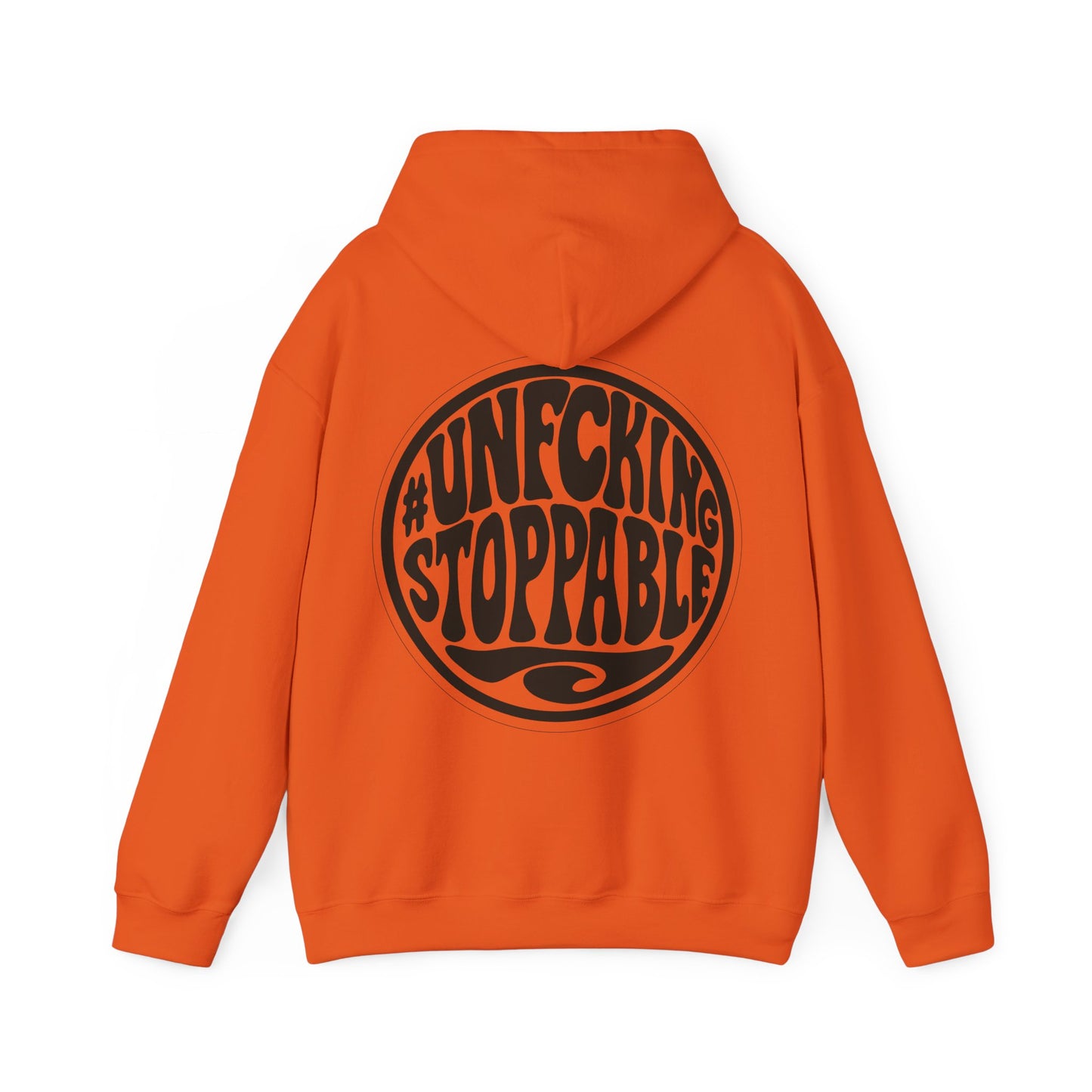#UNFCKINGSTOPPABLE Hoodie – Bold Graphic Streetwear Pullover