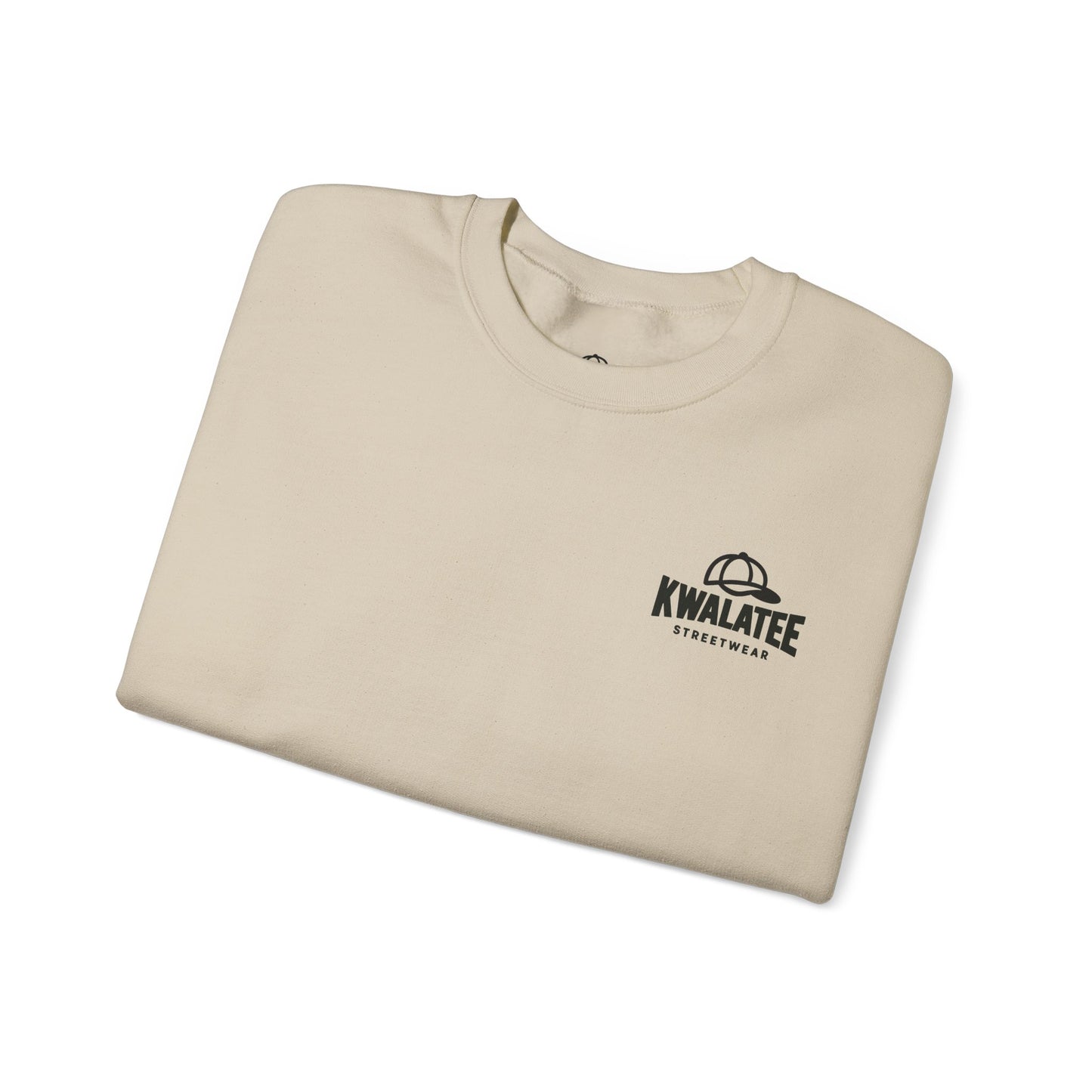 Crewneck Sweatshirt — Kwalatee Graffiti Logo Pullover