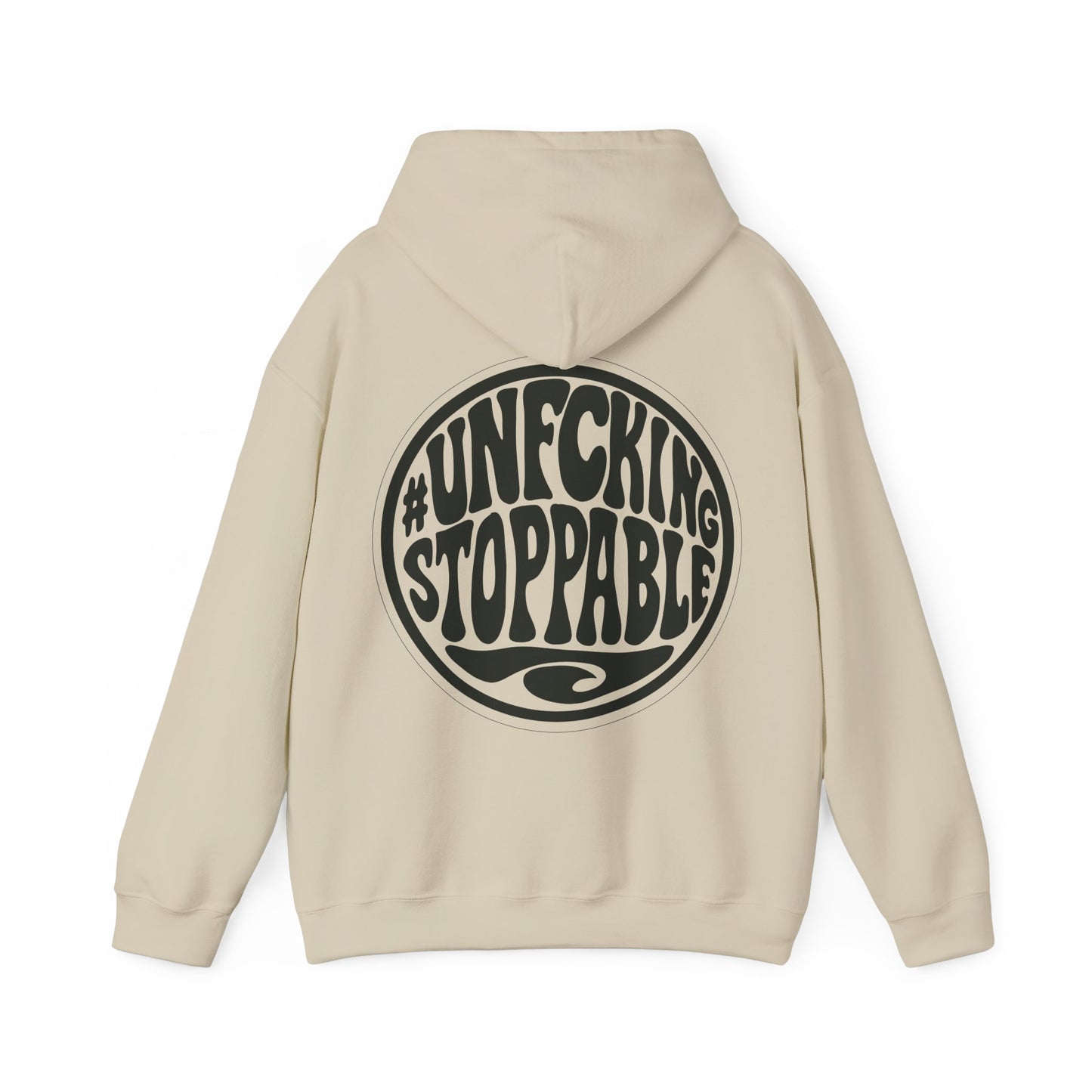 #UNFCKINGSTOPPABLE Hoodie – Bold Graphic Streetwear Pullover