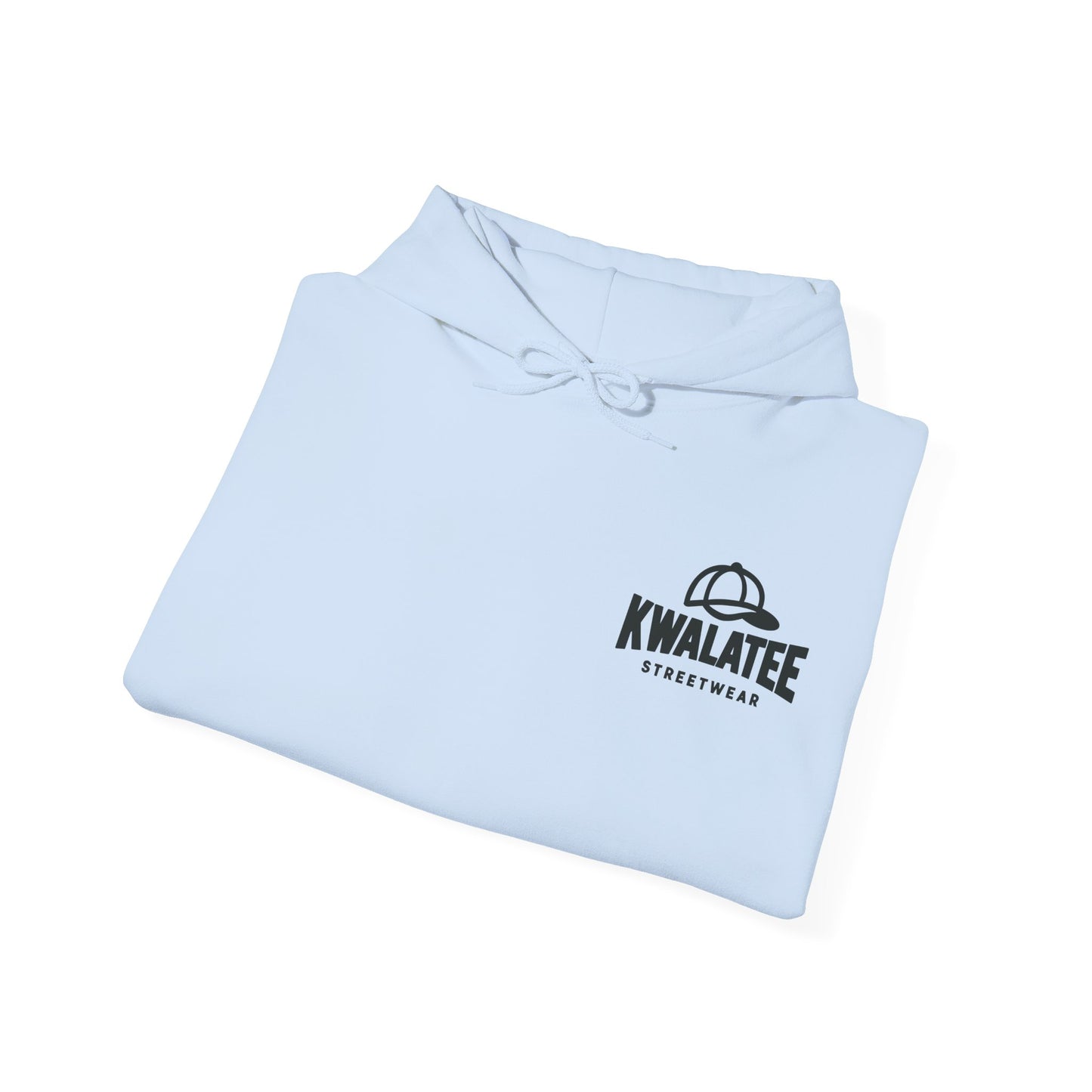Music Lover Hoodie — 'Kwalatee' Logo & Headphones Girl Graphic
