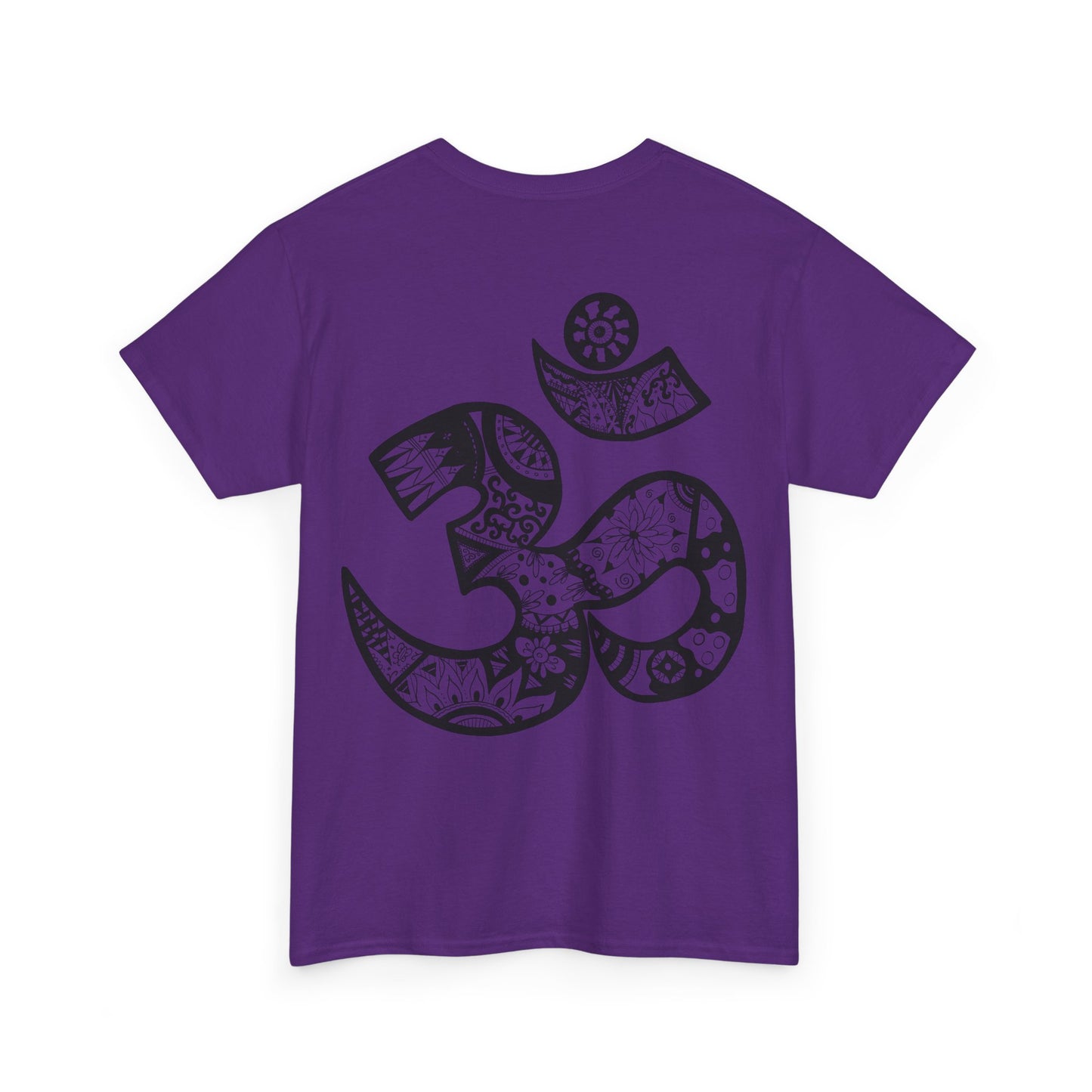 Om Symbol Tee — Hand-Drawn Mandala Om Spiritual Yoga T-Shirt