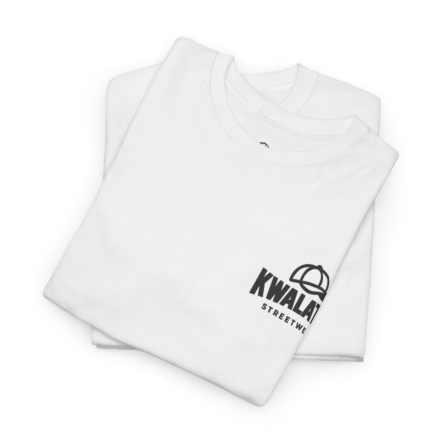 T-Shirt — Kwalatee Floral Mandala Graphic Tee (Front Logo, Back Floral Design)