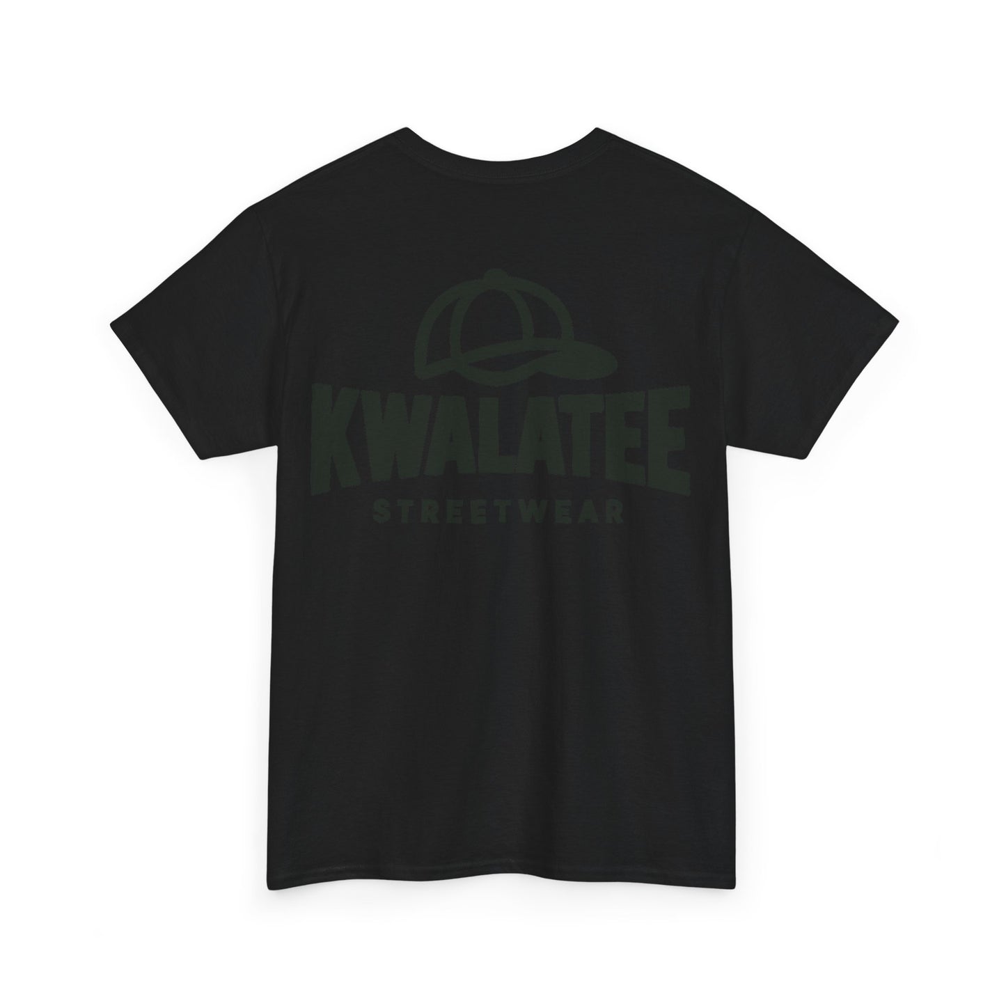 Kwalatee Streetwear Graphic Tee — Bold Cap Logo T-Shirt
