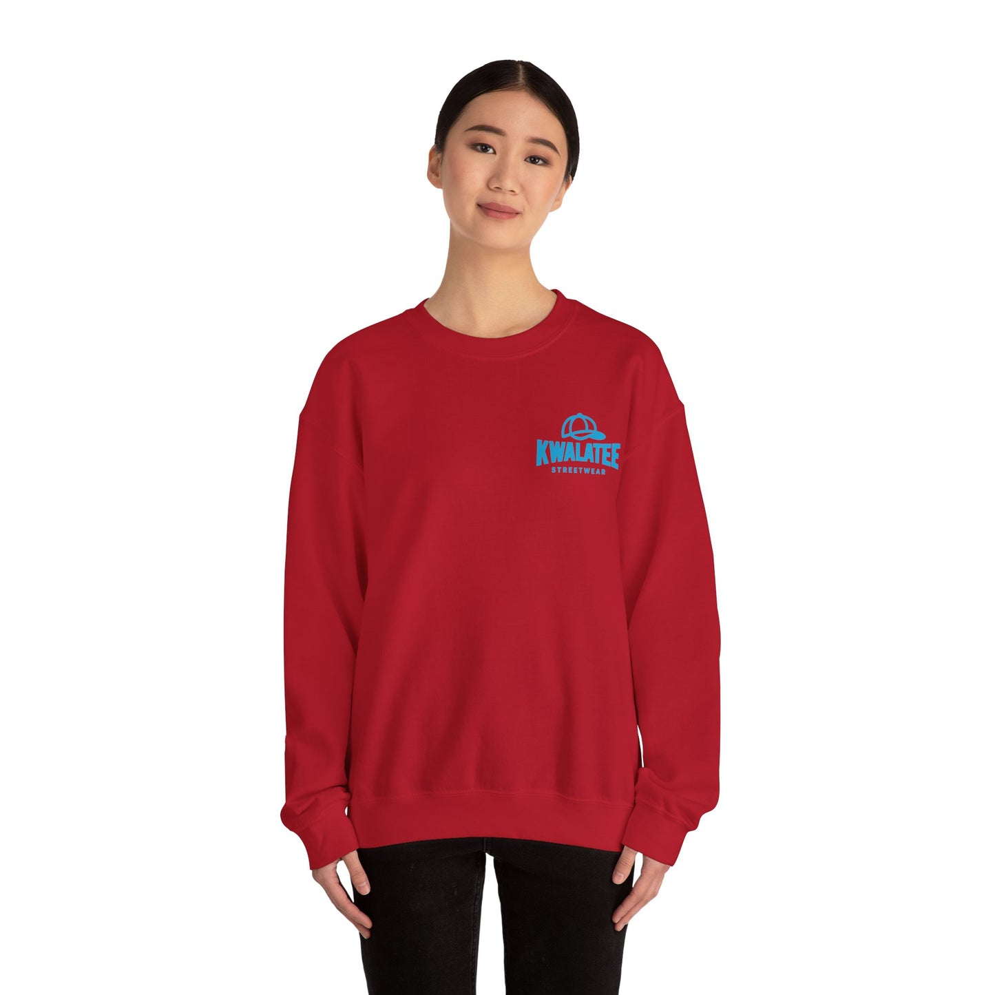 Crewneck Sweatshirt — My Life My Game My Rules Graffiti Design