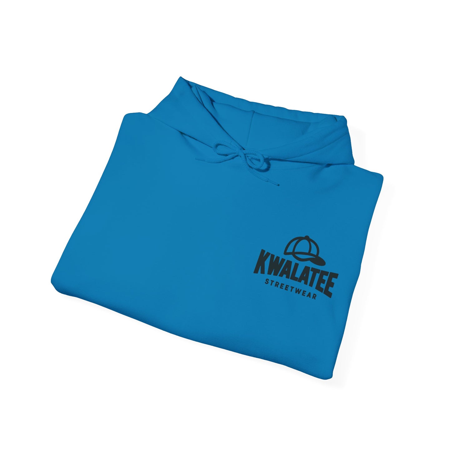 Kwalatee Streetwear Hoodie – Logo Pullover with Cap Graphic