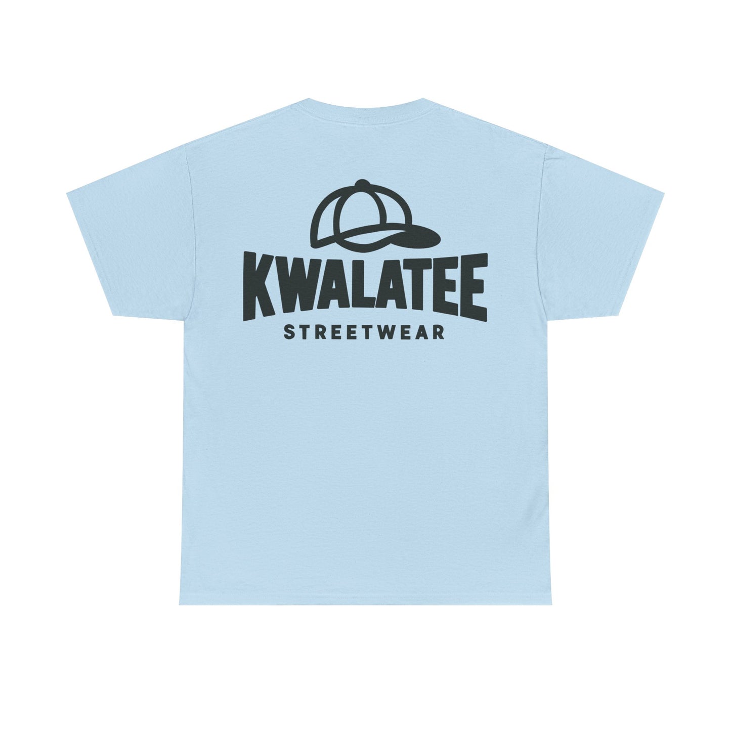 Kwalatee Streetwear Graphic Tee — Bold Cap Logo T-Shirt