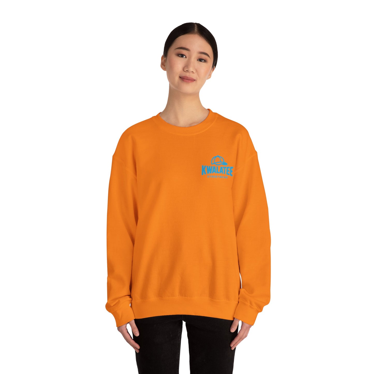 Crewneck Sweatshirt — My Life My Game My Rules Graffiti Design