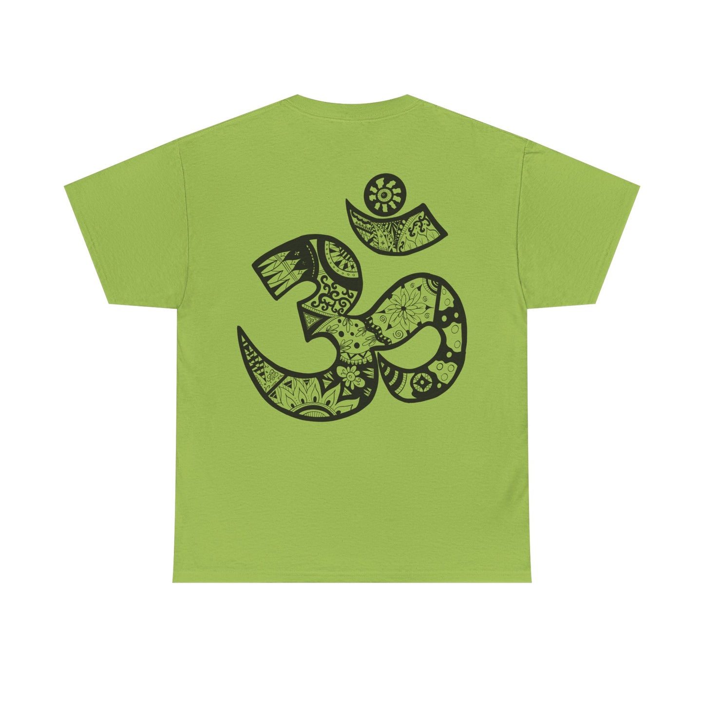 Om Symbol Tee — Hand-Drawn Mandala Om Spiritual Yoga T-Shirt