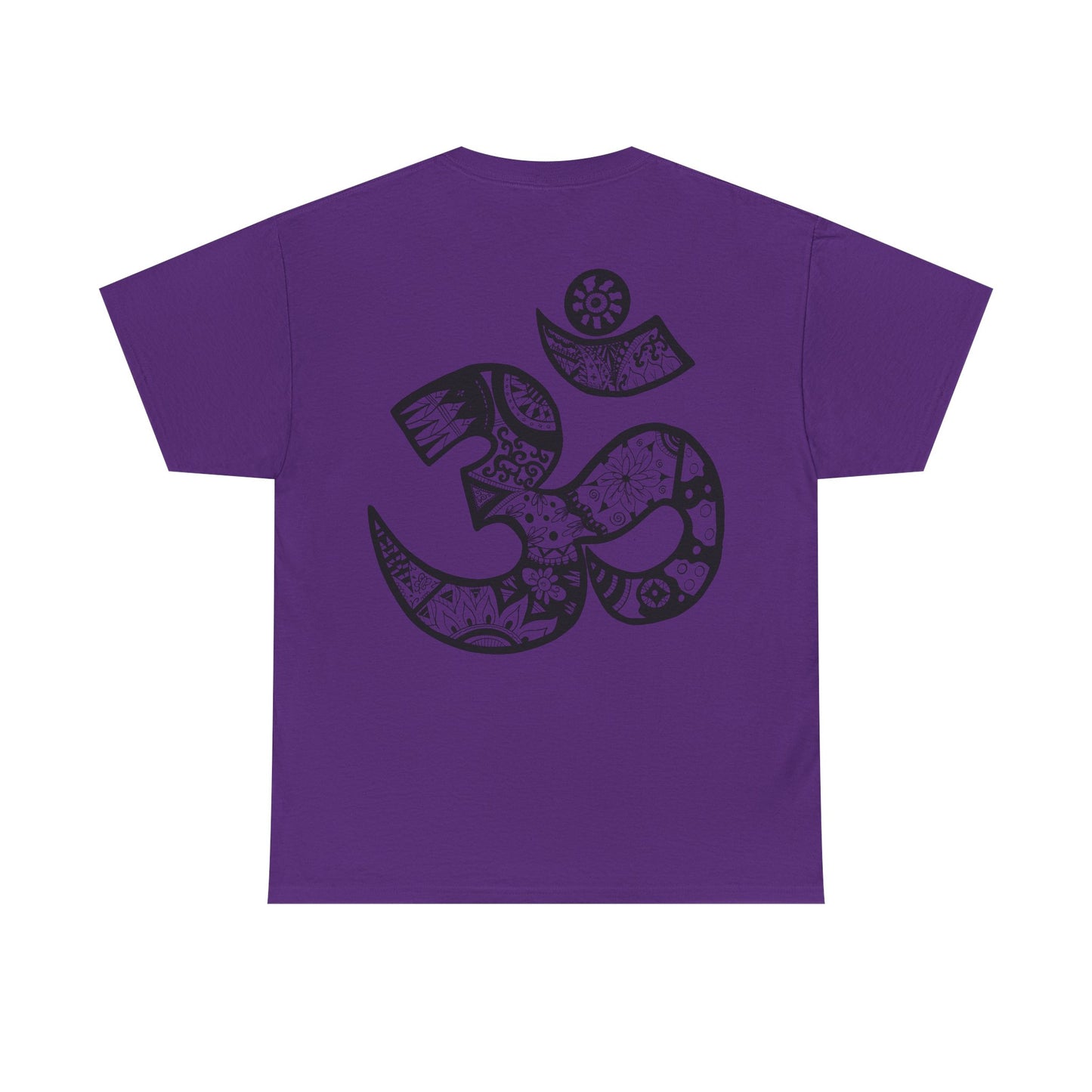 Om Symbol Tee — Hand-Drawn Mandala Om Spiritual Yoga T-Shirt