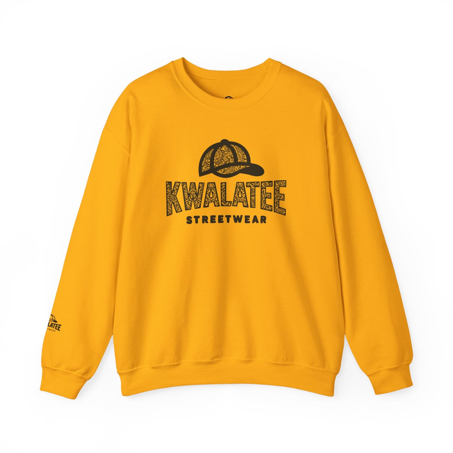 Kwalatee Streetwear Crewneck Sweatshirt — Mandala Logo