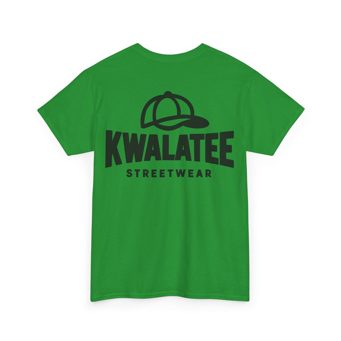 Kwalatee Streetwear Graphic Tee — Bold Cap Logo T-Shirt