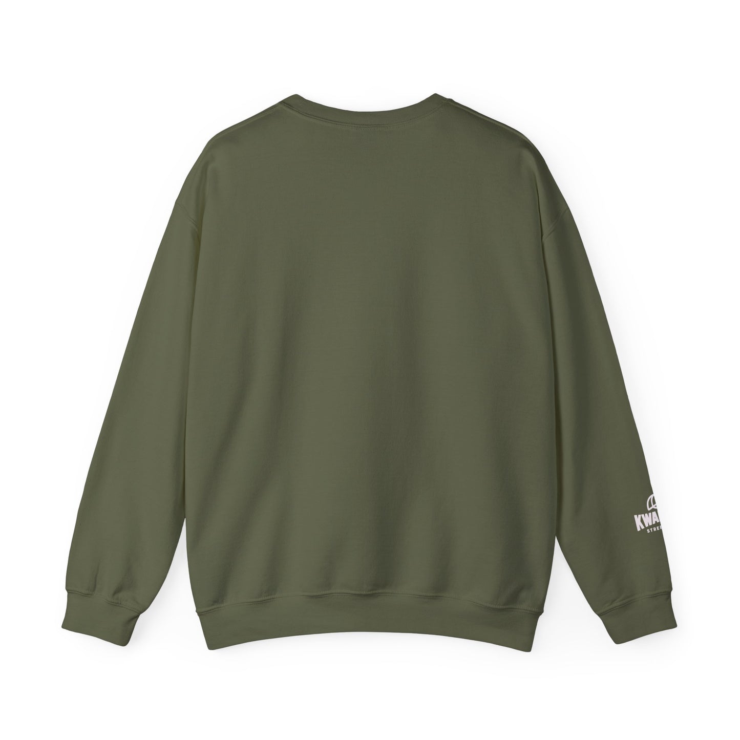 Kwalatee Streetwear Crewneck Sweatshirt — Minimal Logo Black Pullover