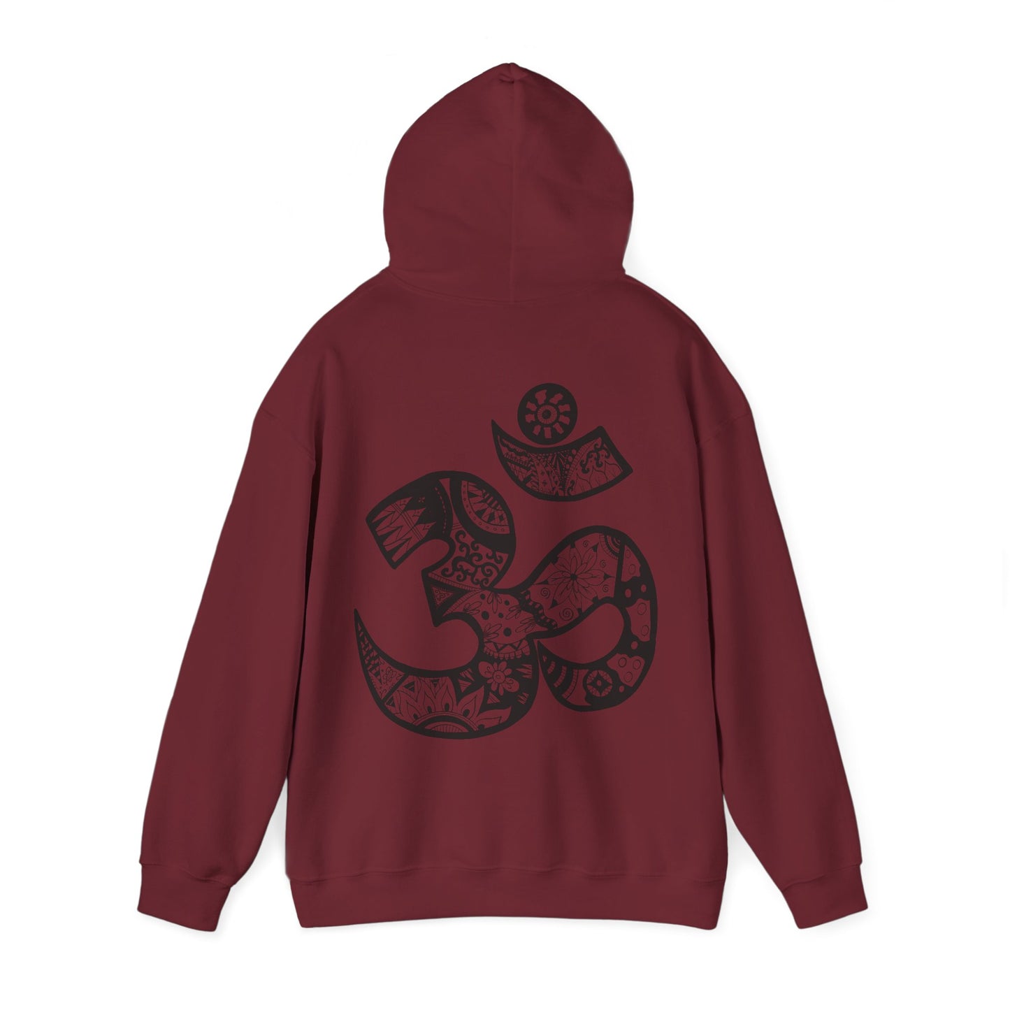 Om Hoodie Mandala inspired