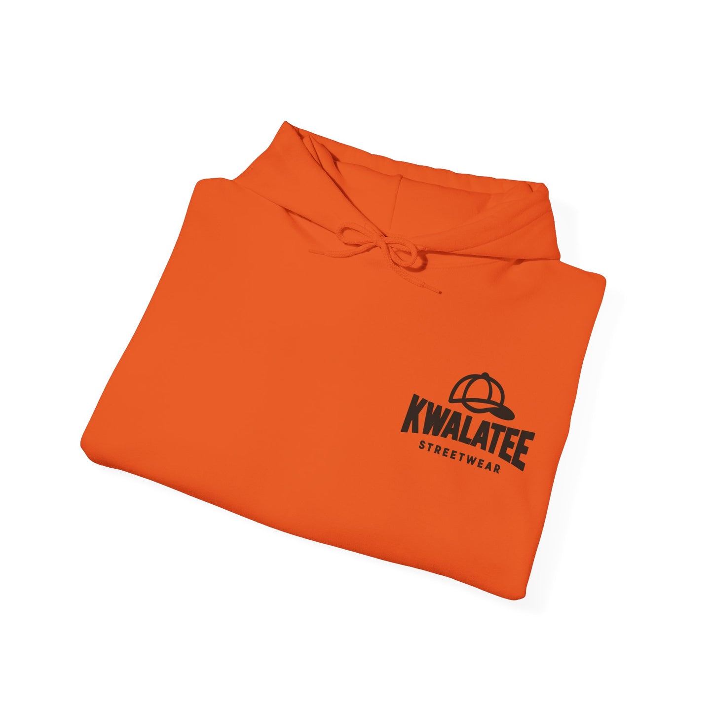 Kwalatee Streetwear Hoodie – Logo Pullover with Cap Graphic