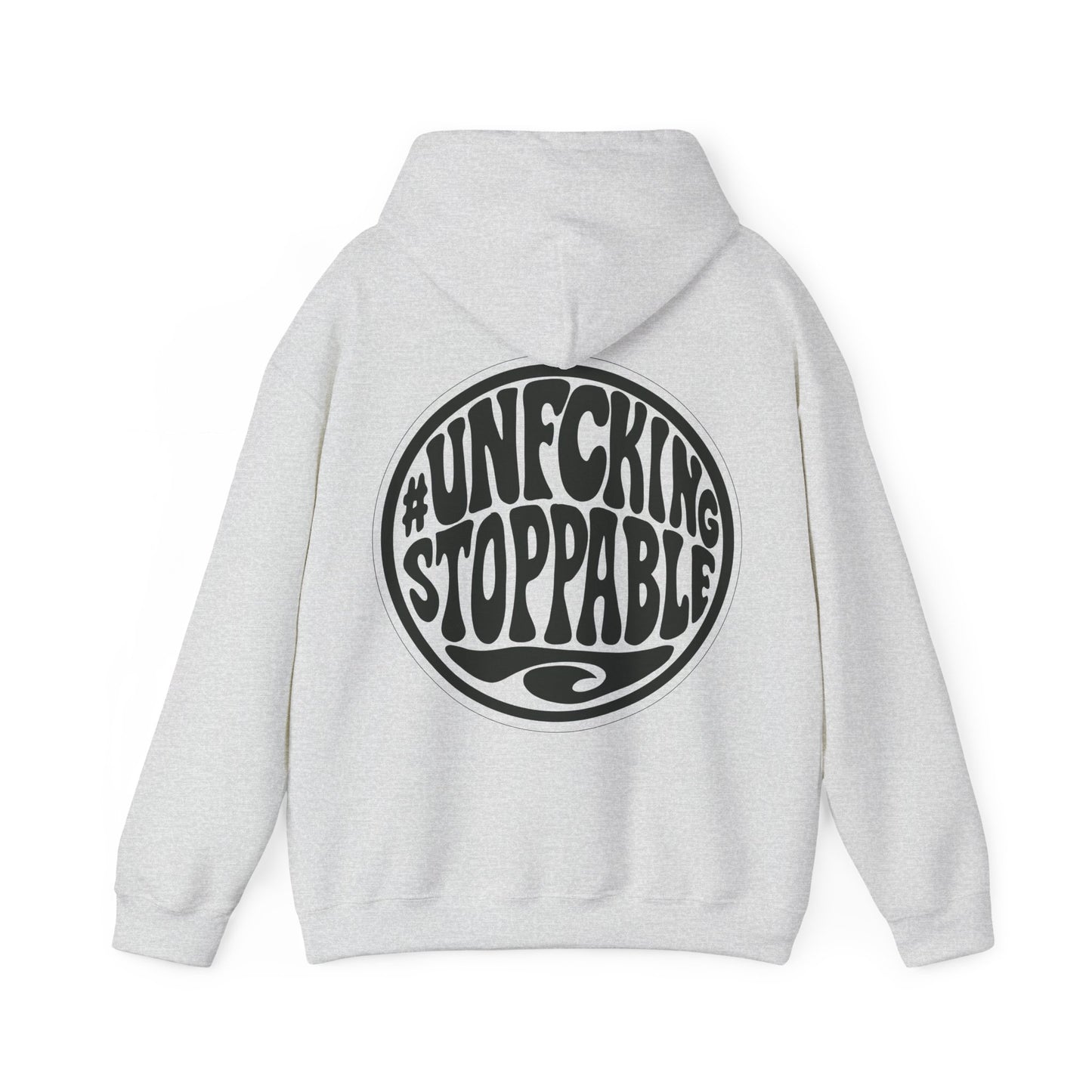 #UNFCKINGSTOPPABLE Hoodie – Bold Graphic Streetwear Pullover