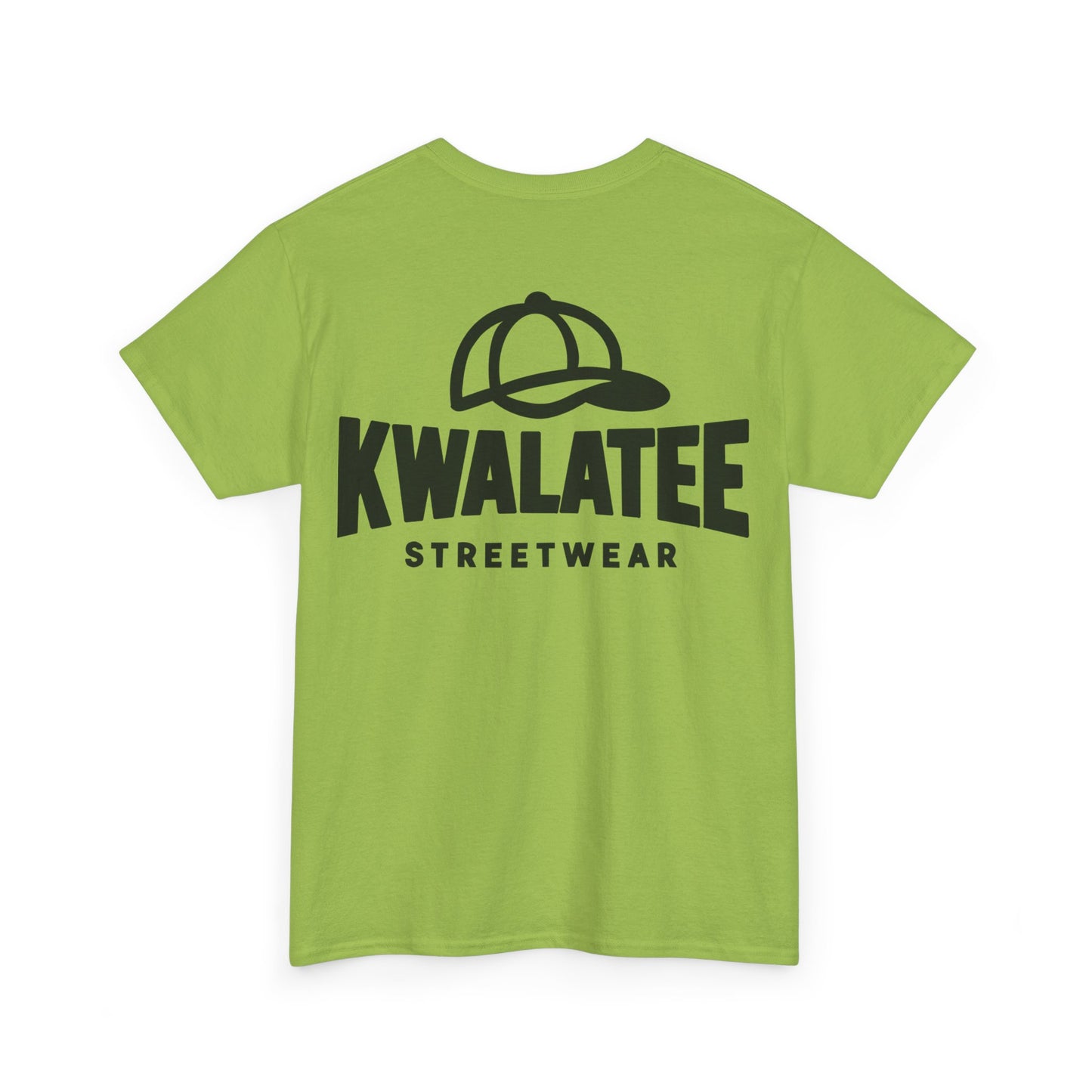 Kwalatee Streetwear Graphic Tee — Bold Cap Logo T-Shirt
