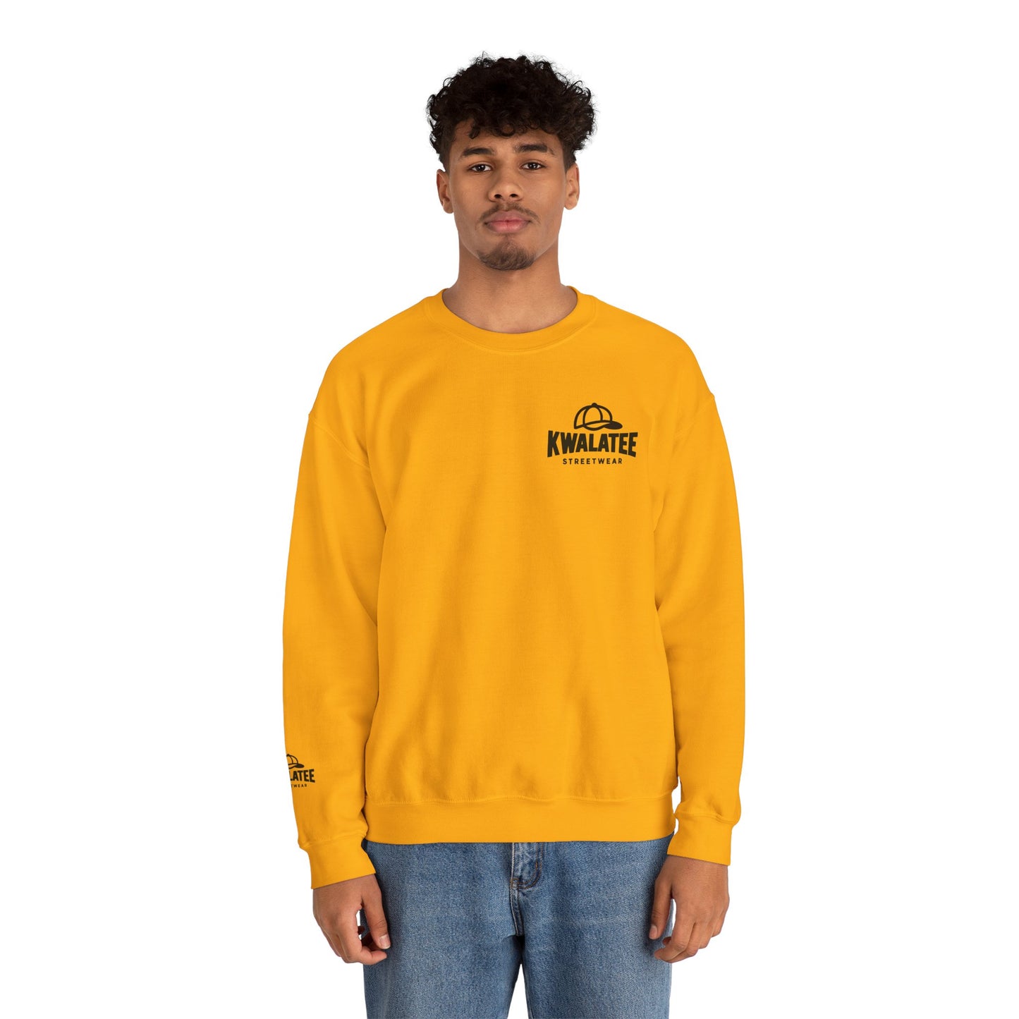 Kwalatee Branded Logo Crewneck Sweatshirt