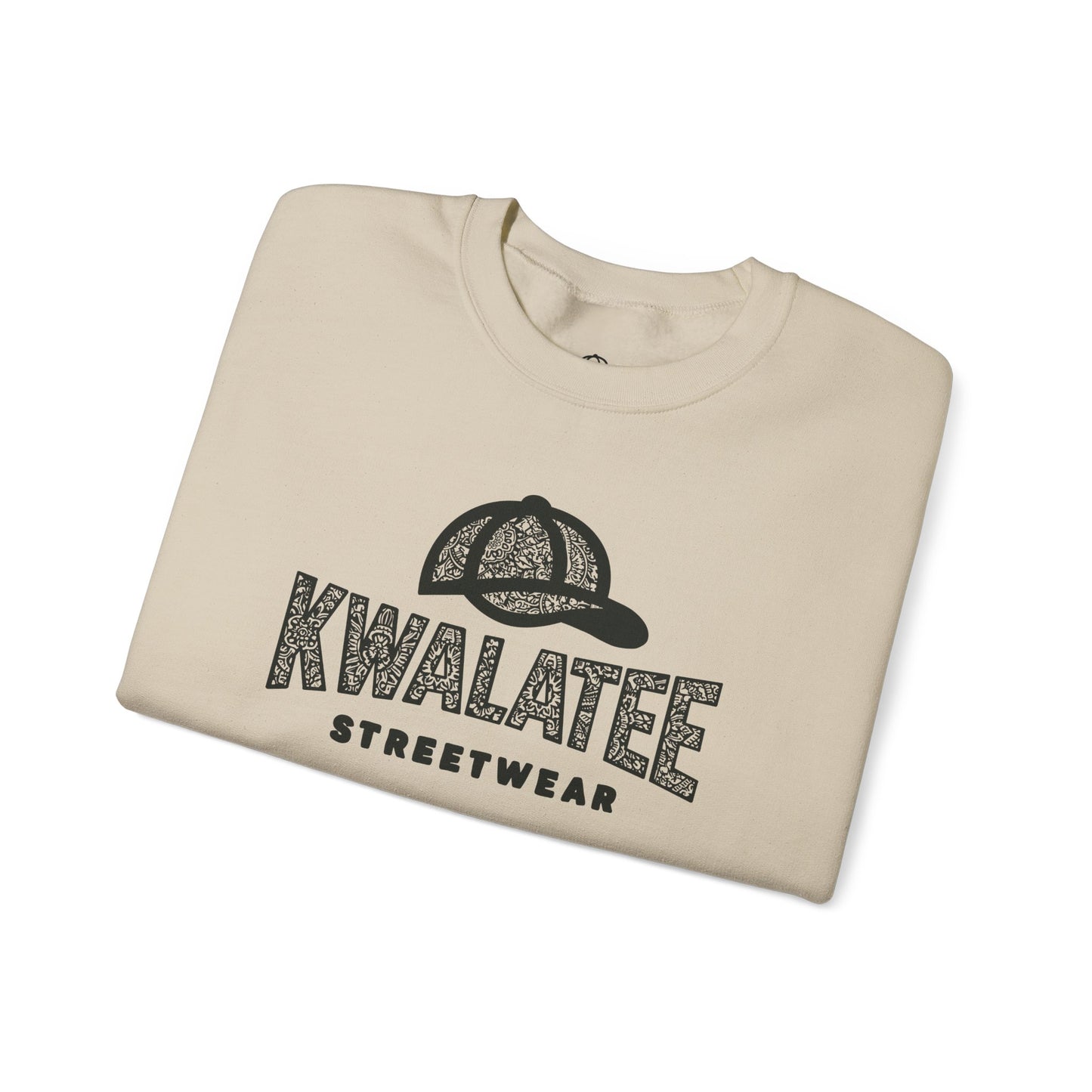 Kwalatee Streetwear Crewneck Sweatshirt — Mandala Logo