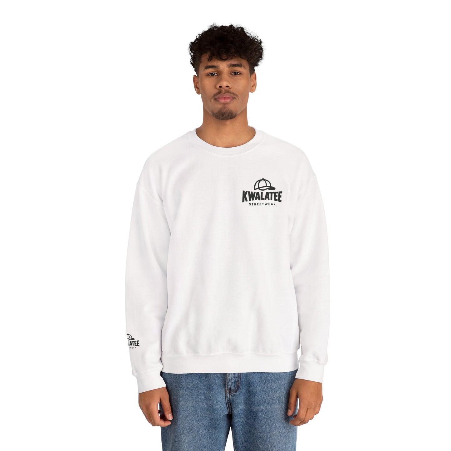 Kwalatee Branded Logo Crewneck Sweatshirt