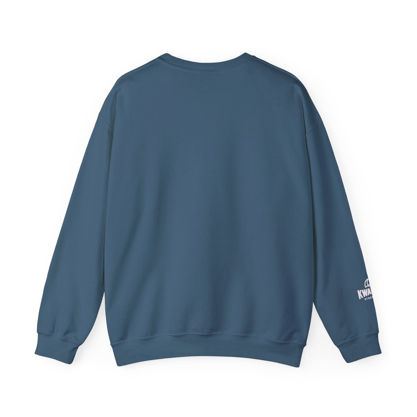 Kwalatee Streetwear Crewneck Sweatshirt — Minimal Logo Black Pullover
