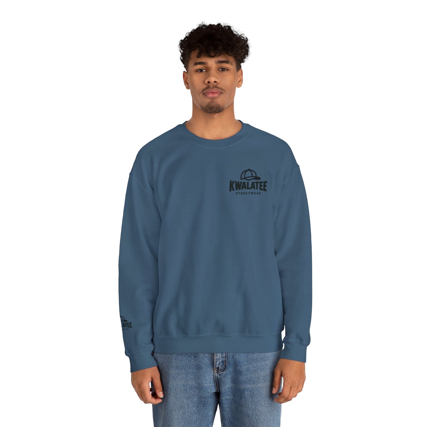 Kwalatee Branded Logo Crewneck Sweatshirt